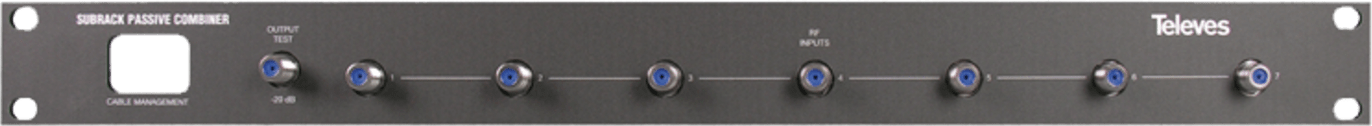 Televes 565001 Subrack Passive Combiner