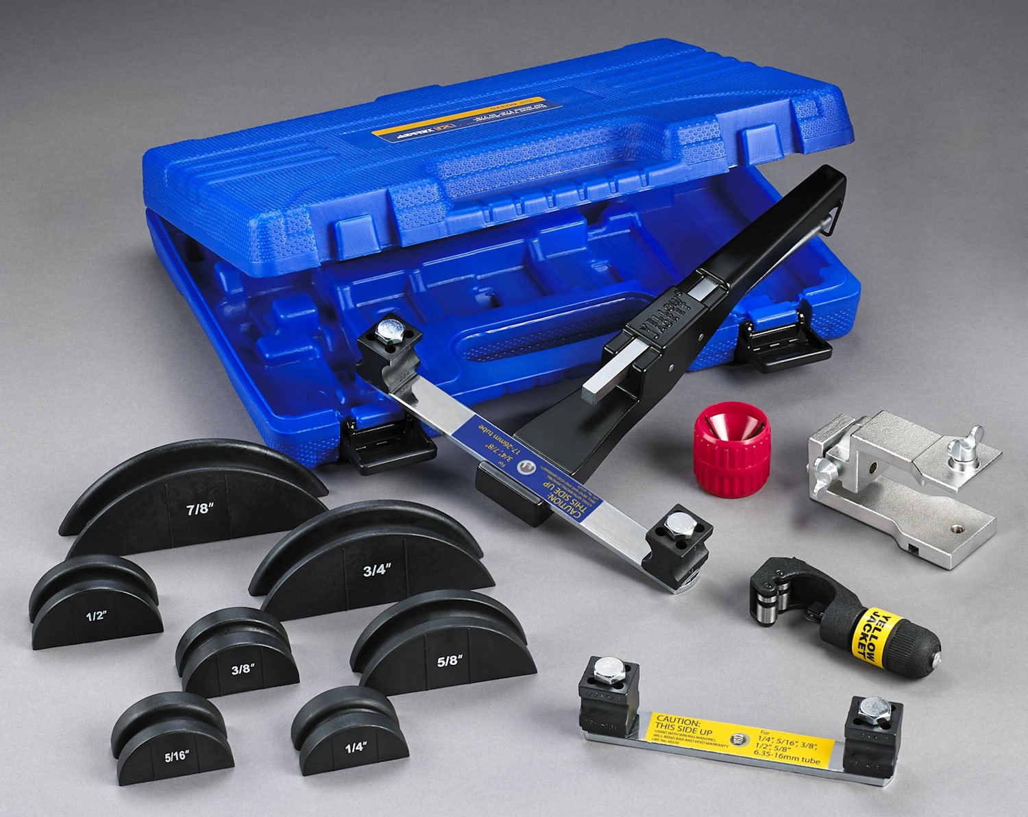 Yellow Jacket 60325 Ratchet Hand Tube Bender, Complete Kit with 60342 Bending Mandrel Kit