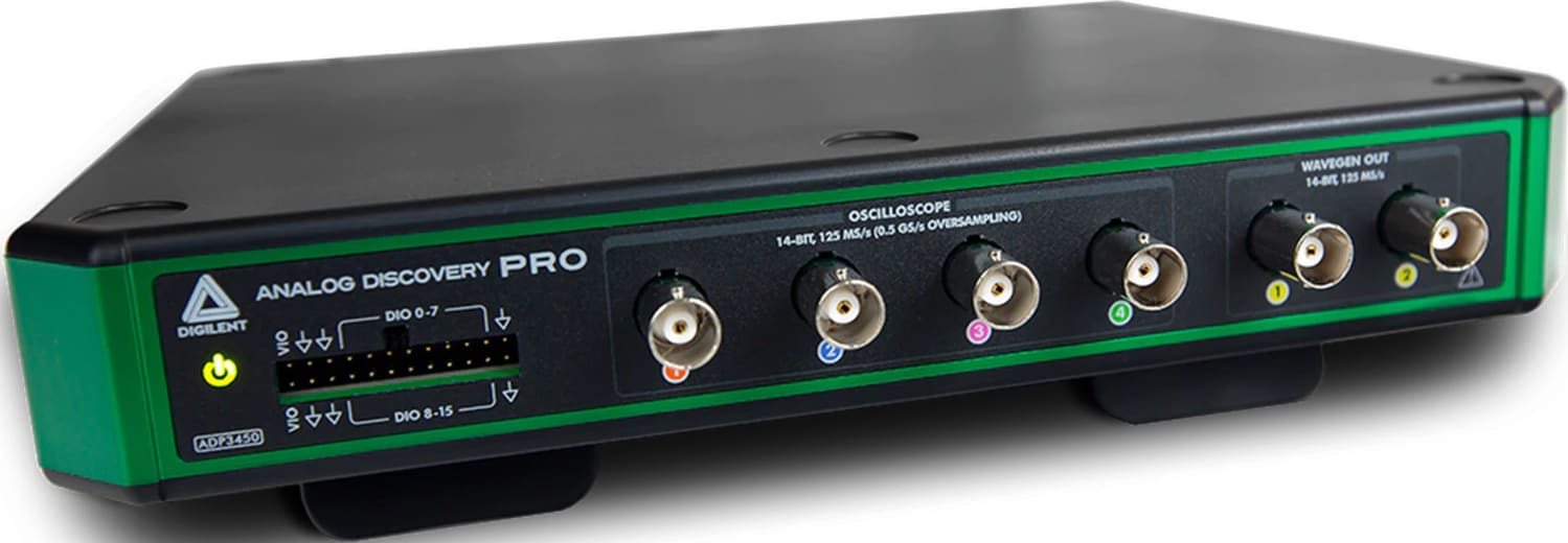 Digilent ADP3450 w/o Probes Top View