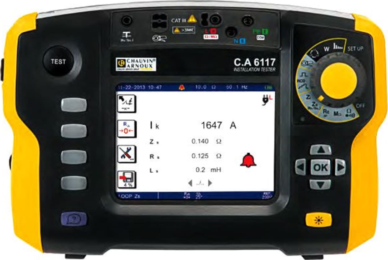 AEMC 2138.07 Multi-Function Installation Tester Model C.A 6117 (US)