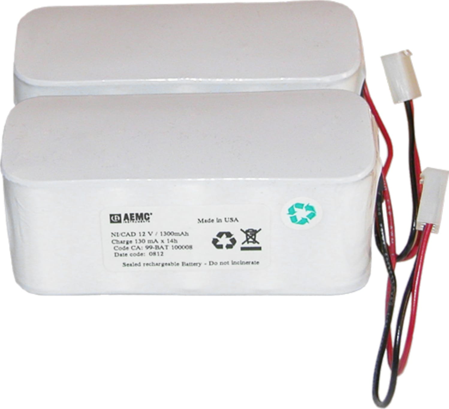 AEMC 2118.57 Battery Replacement 12v For Model DTR 8500