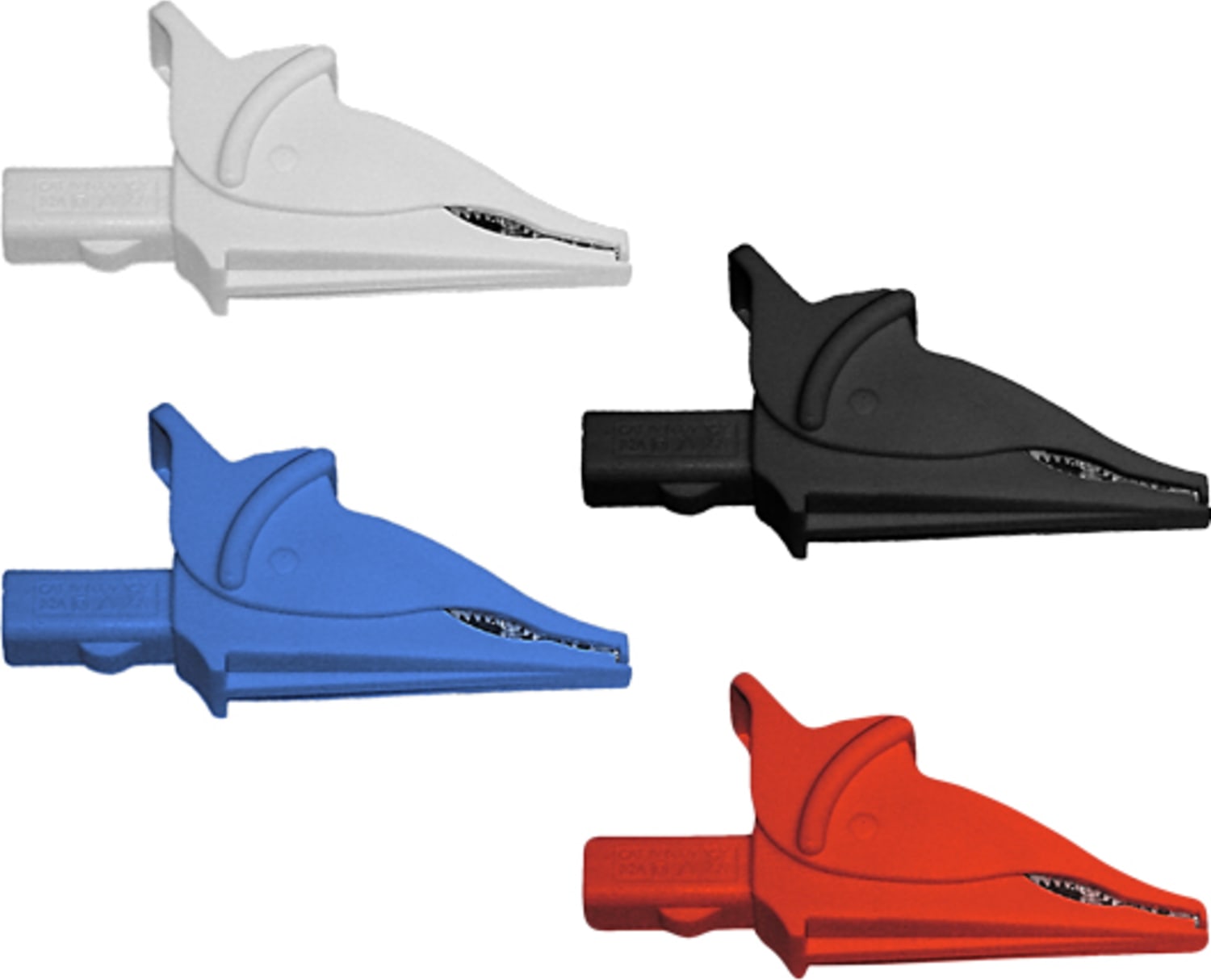 AEMC 2140.56 - Safety Alligator Clip, Set of 4