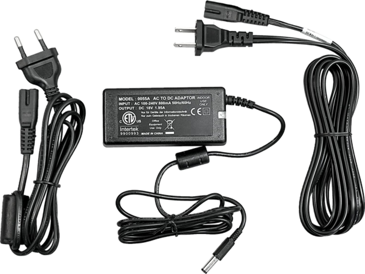 AEMC 5000.13 - Power Adapter (110/240V) and Power Cord (115V US)