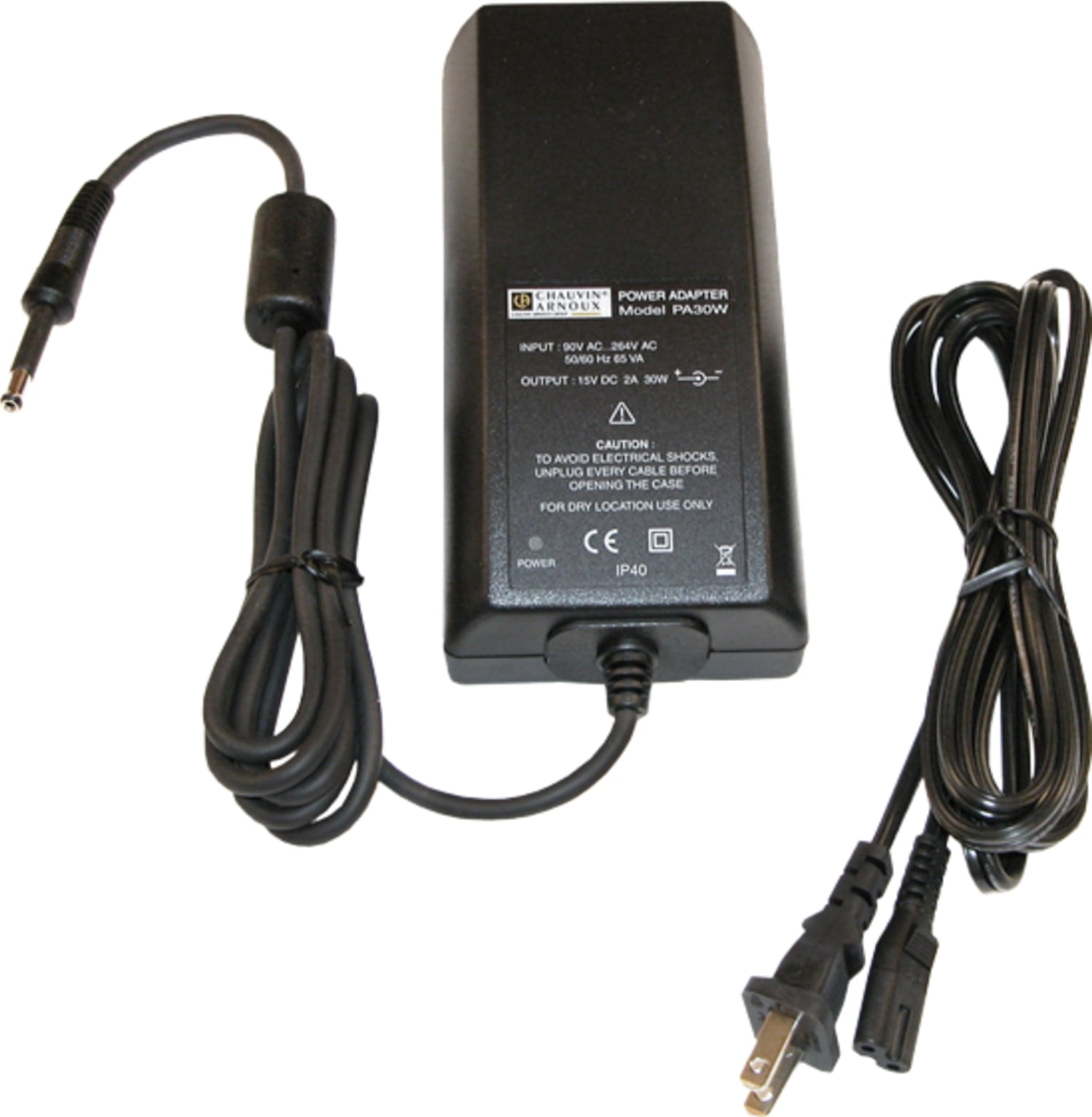 AEMC 5000.19 - Replacement Power Adapter, 110/230V w/US Power Cord