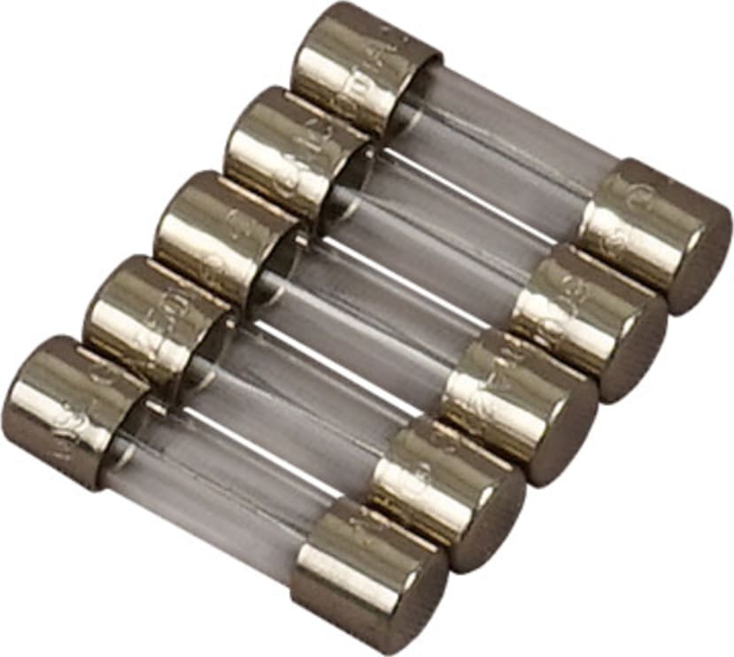 AEMC 2118.55 - Fuse Set of 5, 4A, 125V, (Slow Blow), 5 x 20mm