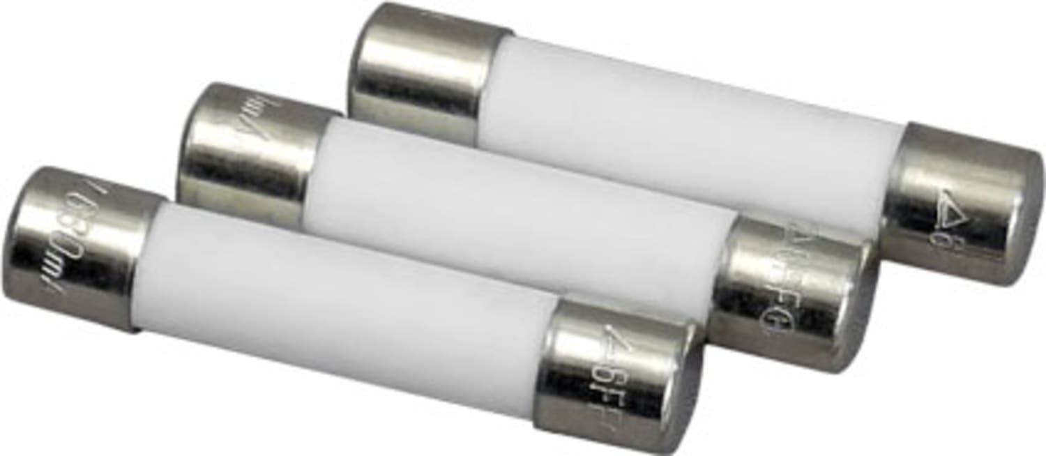 AEMC 2154.76 Fuse - Set of 3, 0.63A, 1000V (Fast Blow), 30kA, 10x38mm for Models 5212 - 5215