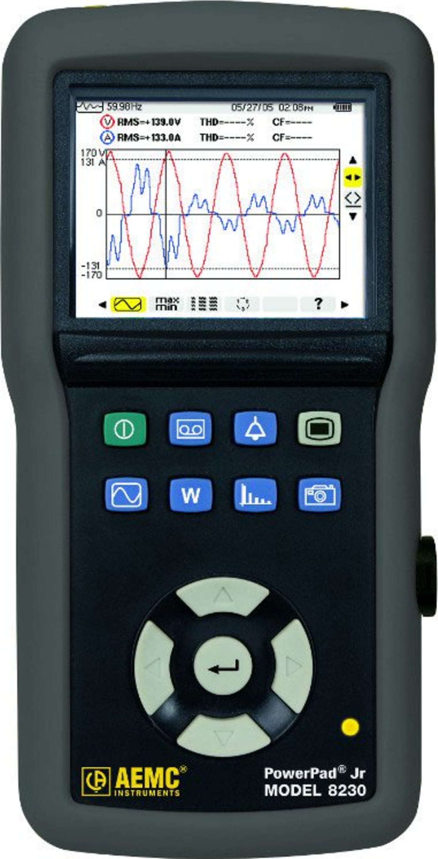 AEMC 2130.81 Power Quality Analyzer PowerPad Jr. Model 8230