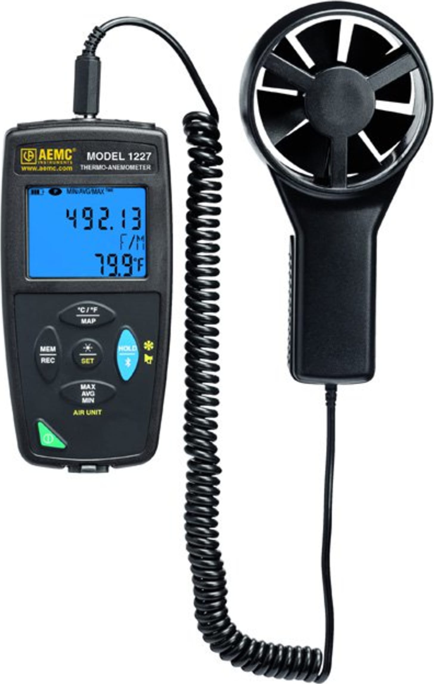 AEMC C.A1227 Thermo-Anemometer Datalogger