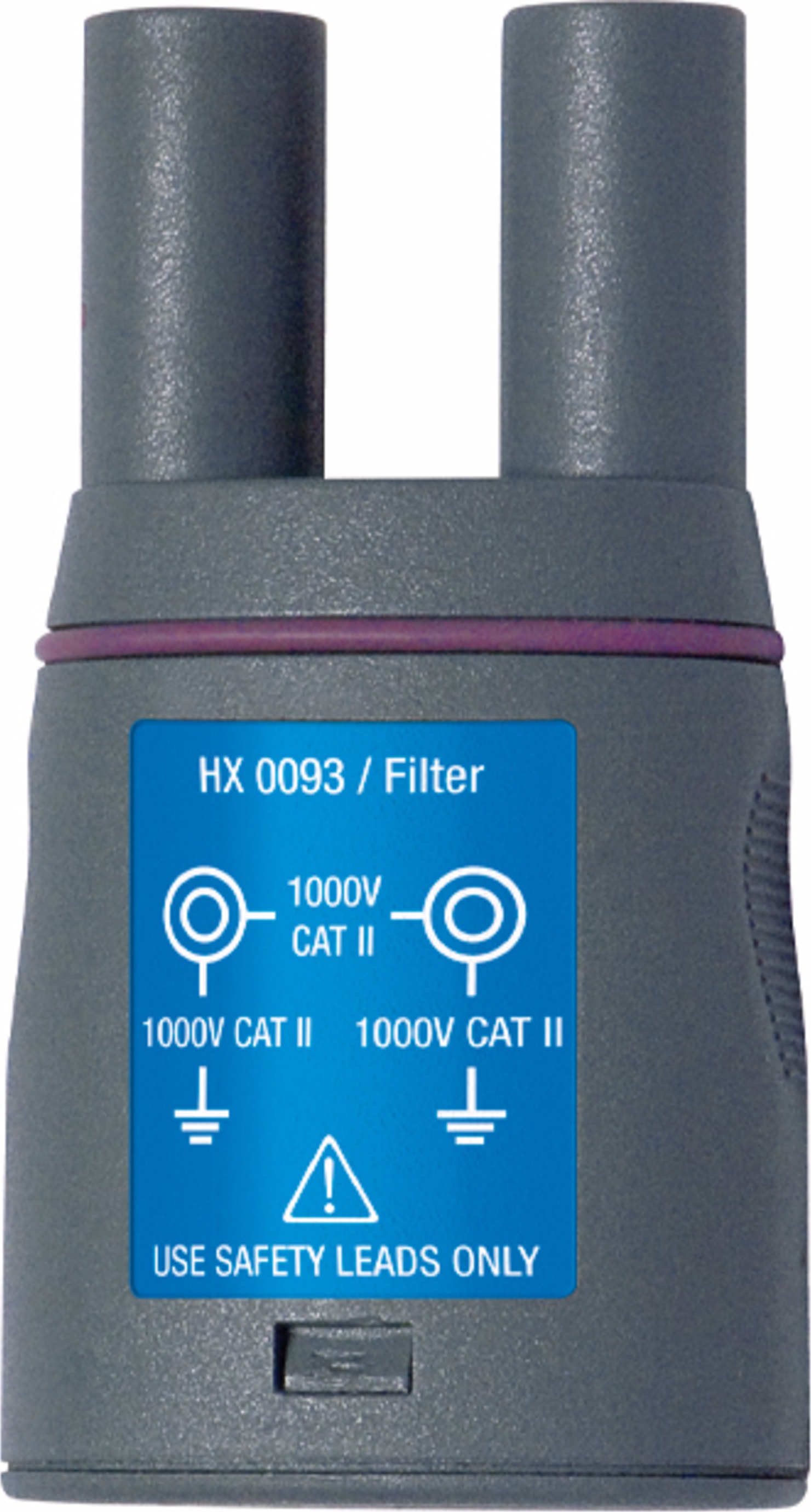 AEMC HX0093 - PROBIX 4mm Banana Plug Adapter 300Hz Filter