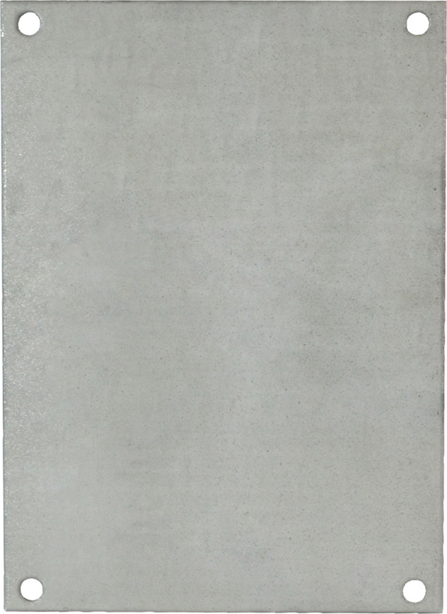 Allied Moulded PG164 Galvannealed Steel Enclosure Back Panel for AM1648