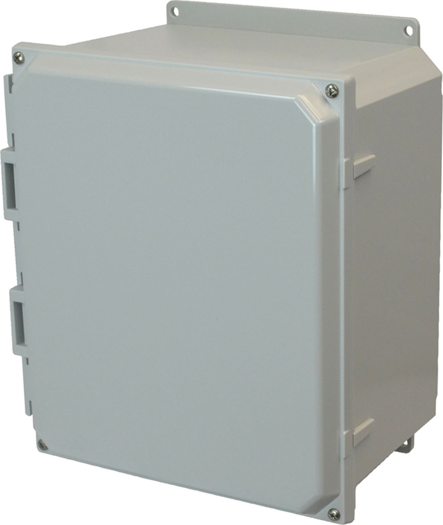 Allied Moulded AMP1206F Lift-Off 4-Screw Solid Opaque Cover Wall Mount Enclosure Assembly
