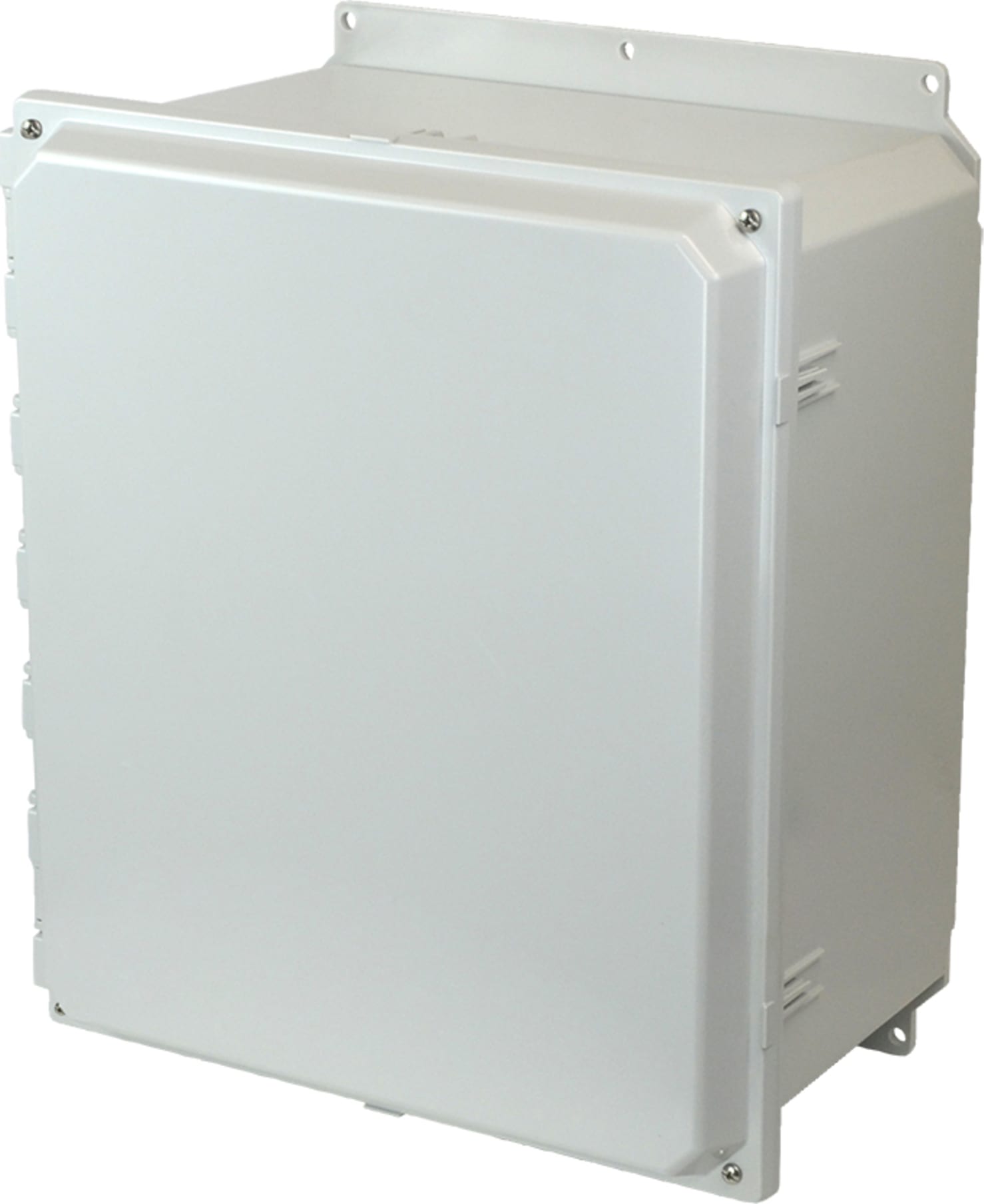 Allied Moulded AMP1648F Lift-Off 4-Screw Solid/Opaque Cover Wall Mount Enclosure Assembly