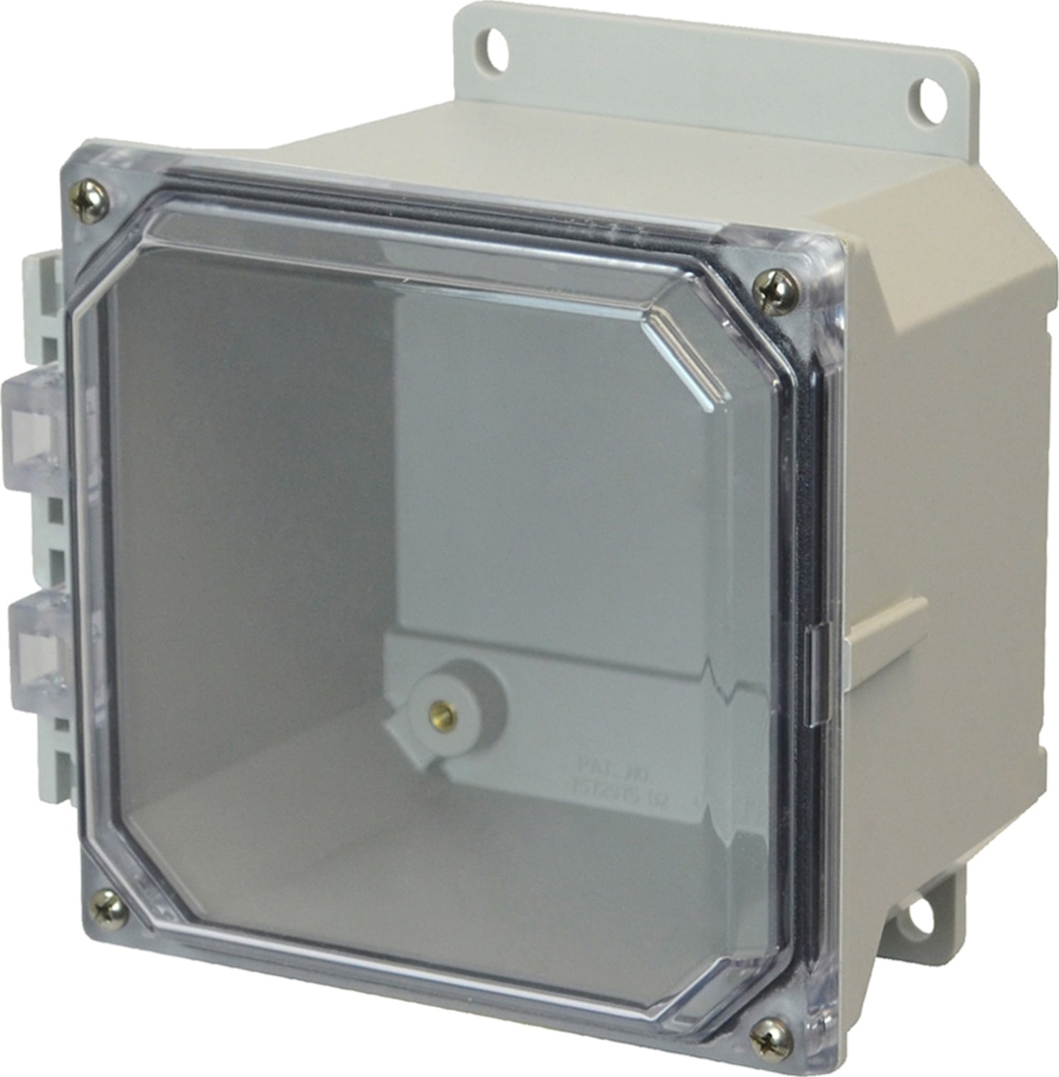 Allied Moulded AMU664NLWF Lift-Off 4-Screw Clear Cover Wall Mount Enclosure Assembly