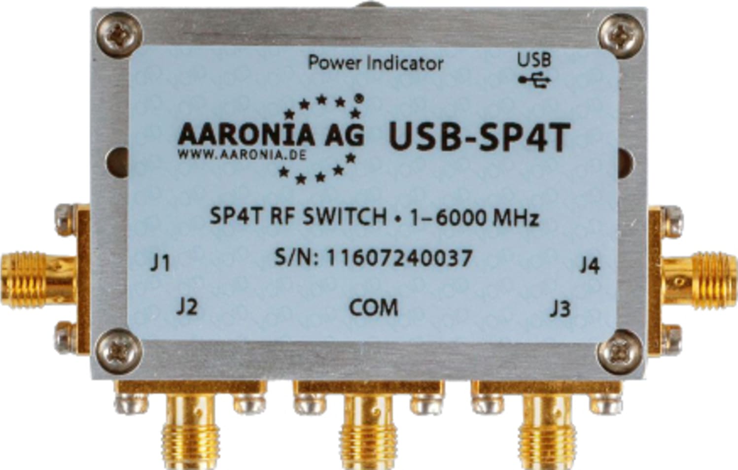 Aaronia AR 728 - USB SP4T Switch