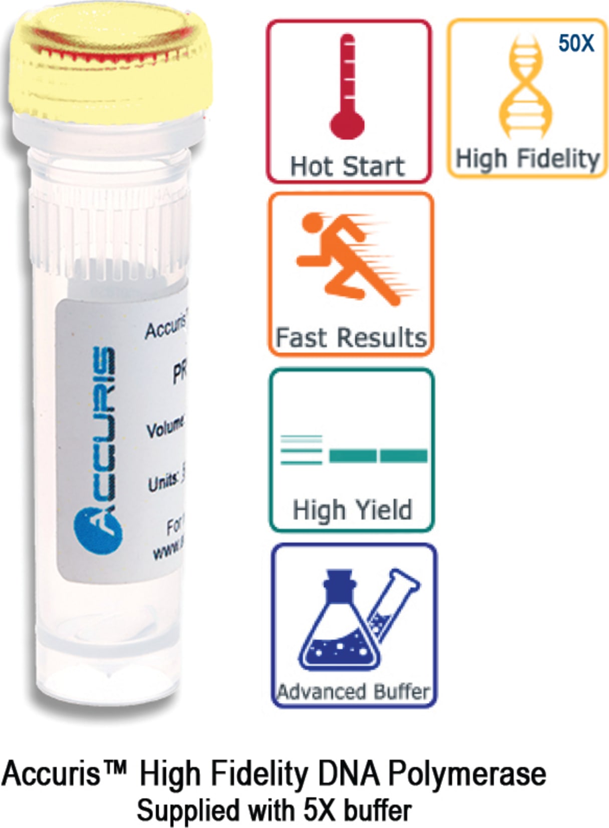 Accuris PR1000-HF-S - High Fidelity DNA Polymerase