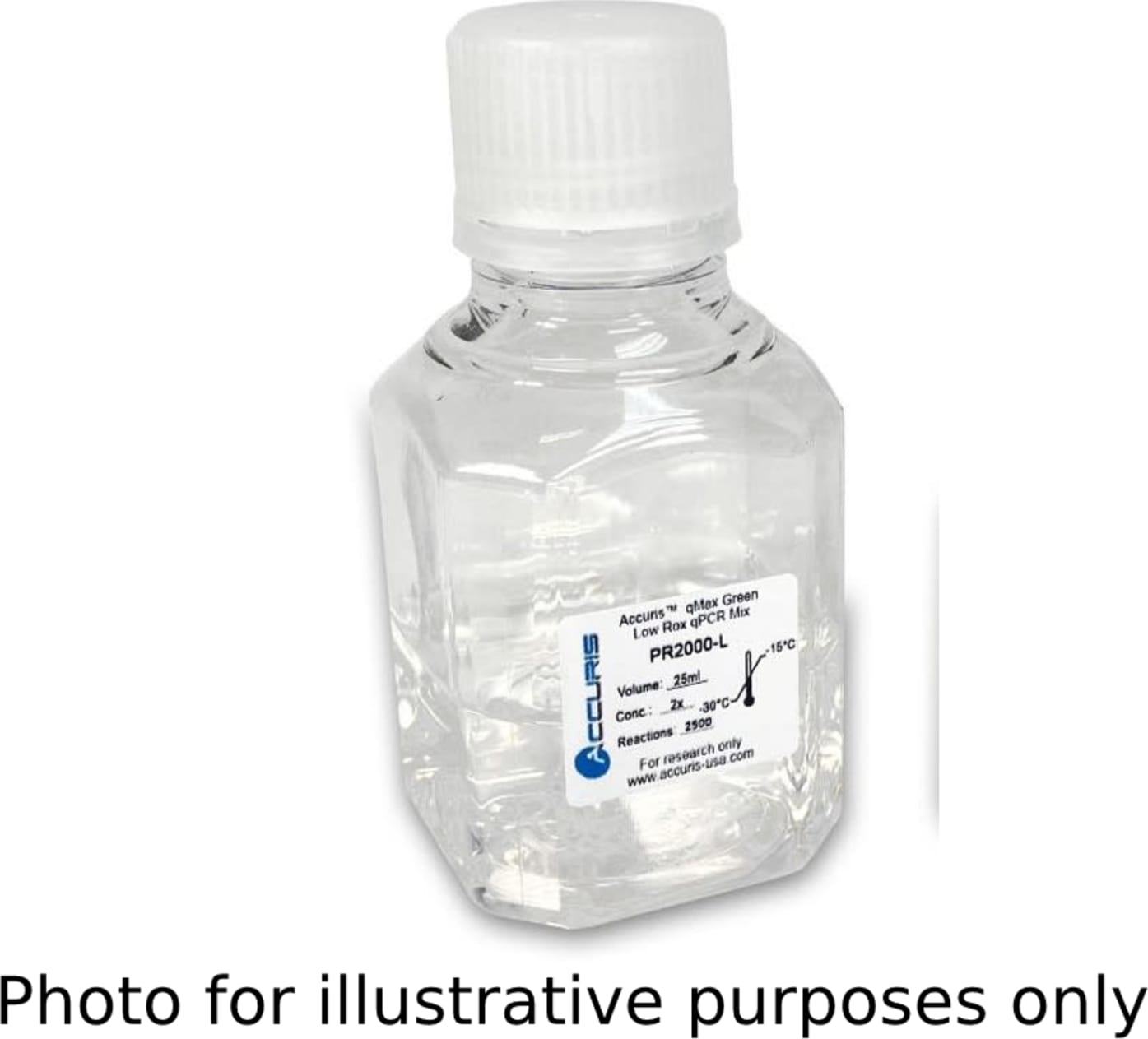 Accuris PR2001-N-25BLK - Accuris qMAX Probe, NO Rox, qPCR Mix, 2500 Reactions (25 ml) 