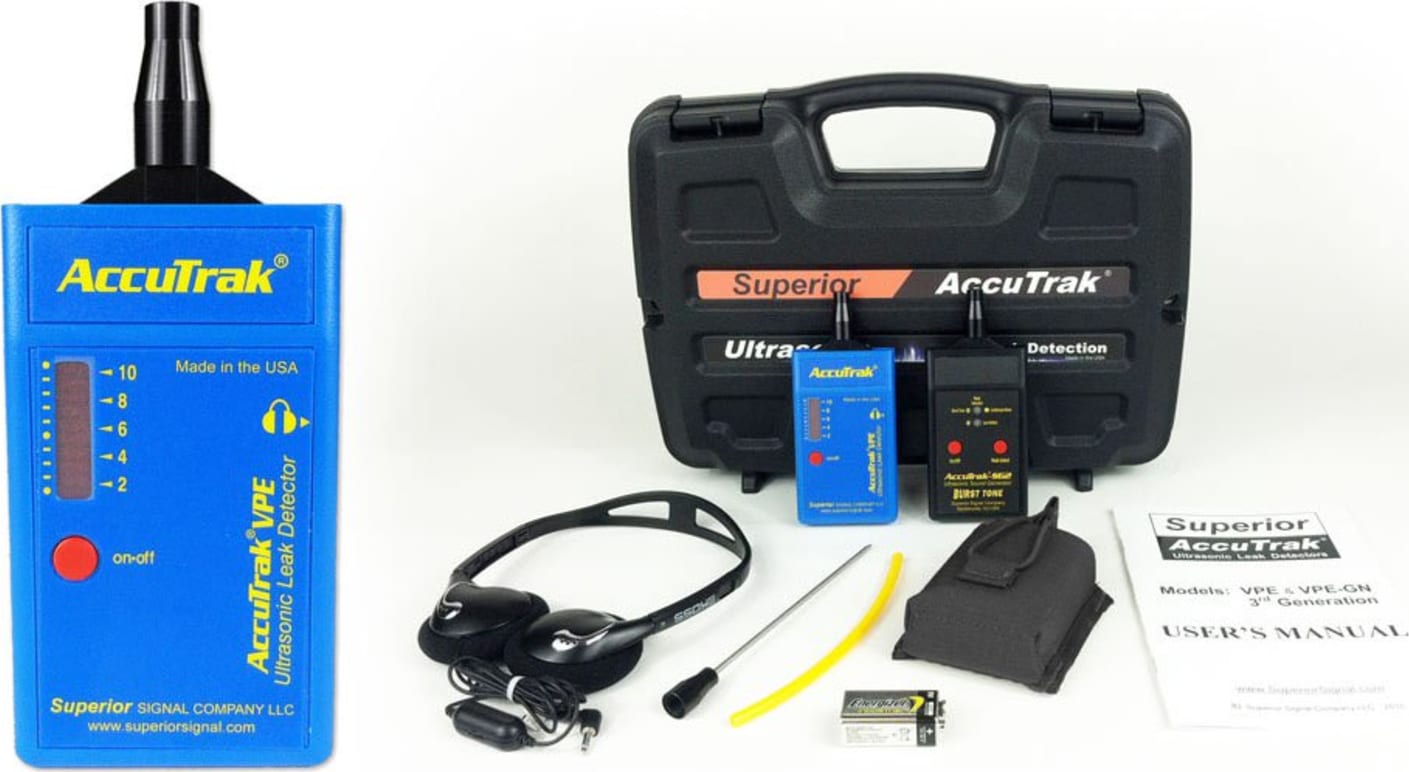 Accutrak VPE Plus Kit Ultrasonic Leak Detector
