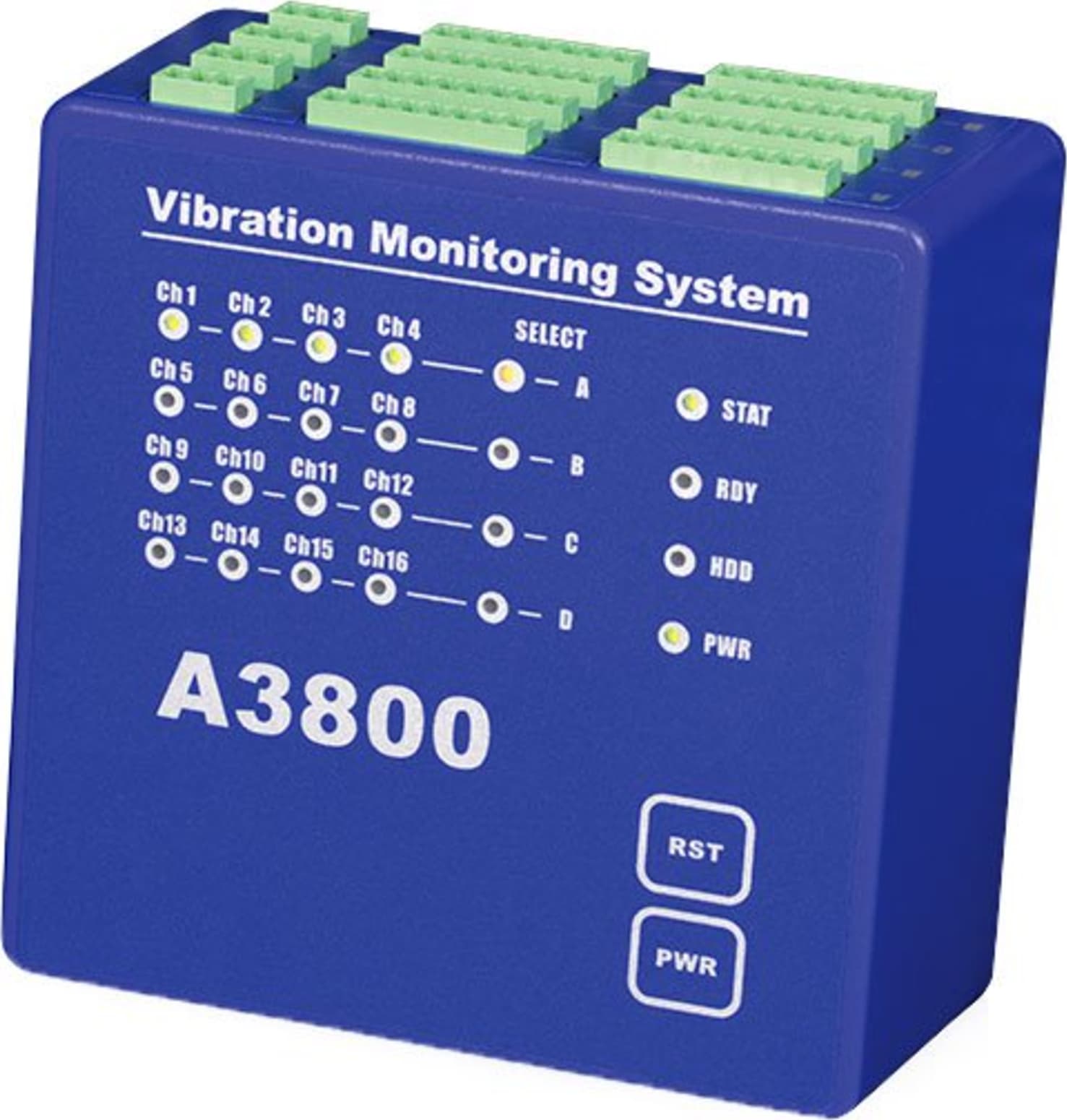 Adash America 4 Channel A3800 compact on-line monitoring system