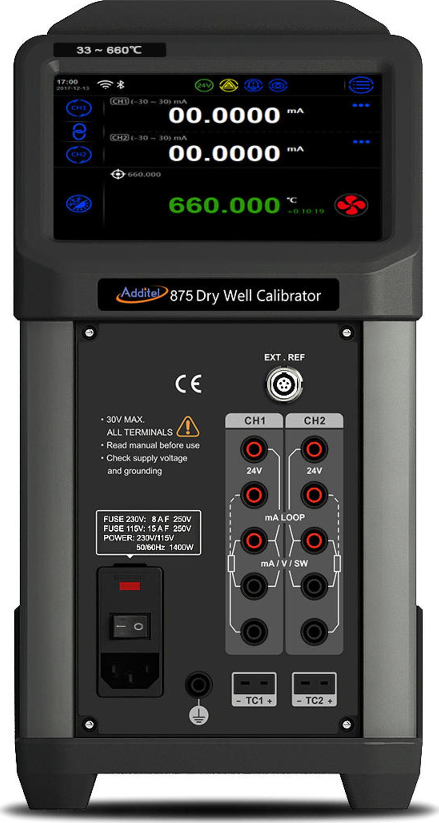 Additel 875 Series Dry Well Calibrator