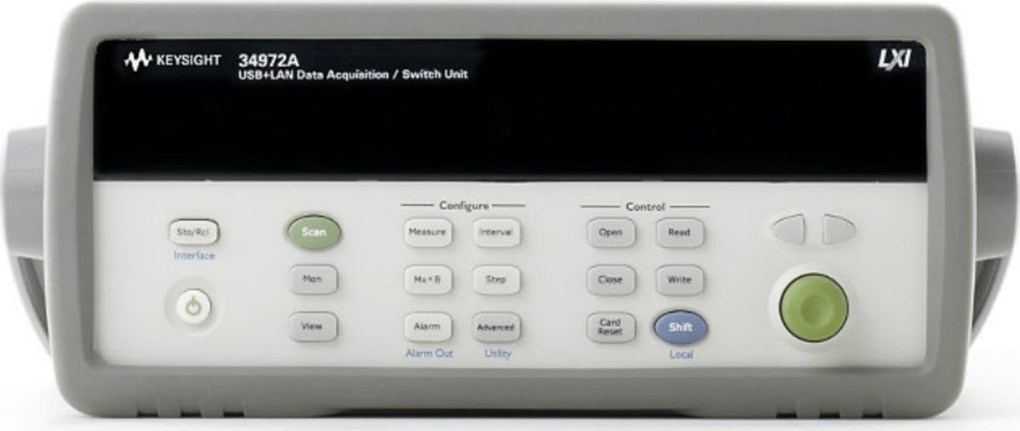 Agilent 34972A LXI Data Acquisition Switch Unit