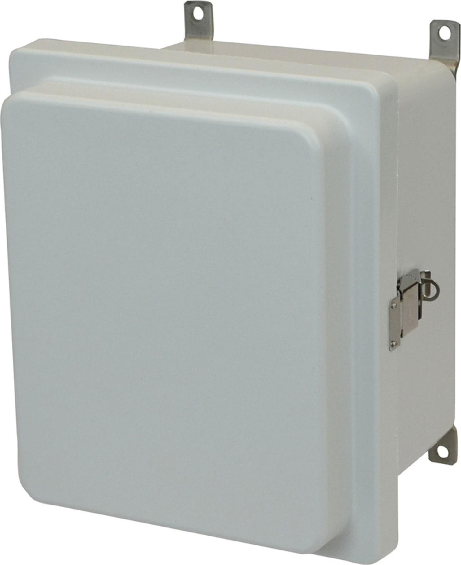 Allied Moulded AM1084RL 10x8x4 NEMA 4X Fiberglass Enclosure