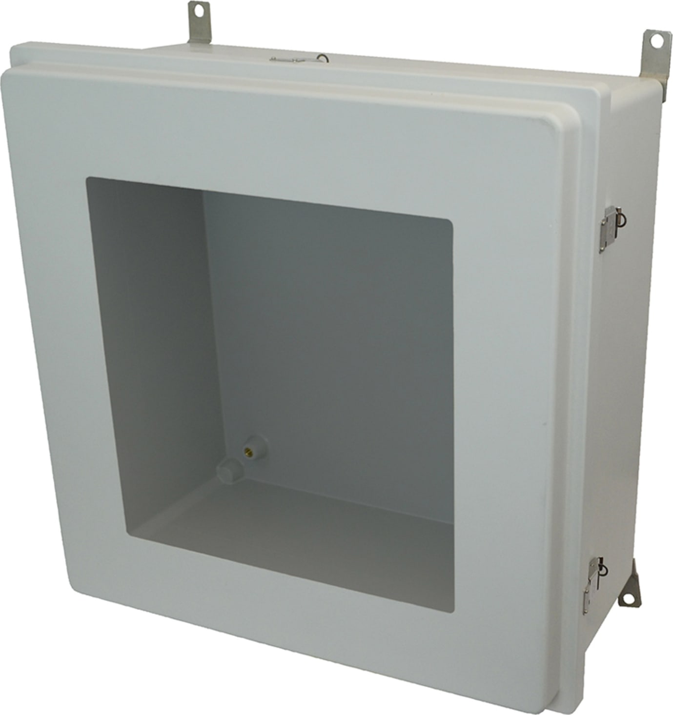 Allied Moulded AM24240RLW 24" x 24" x 11.75" Fiberglass Enclosure