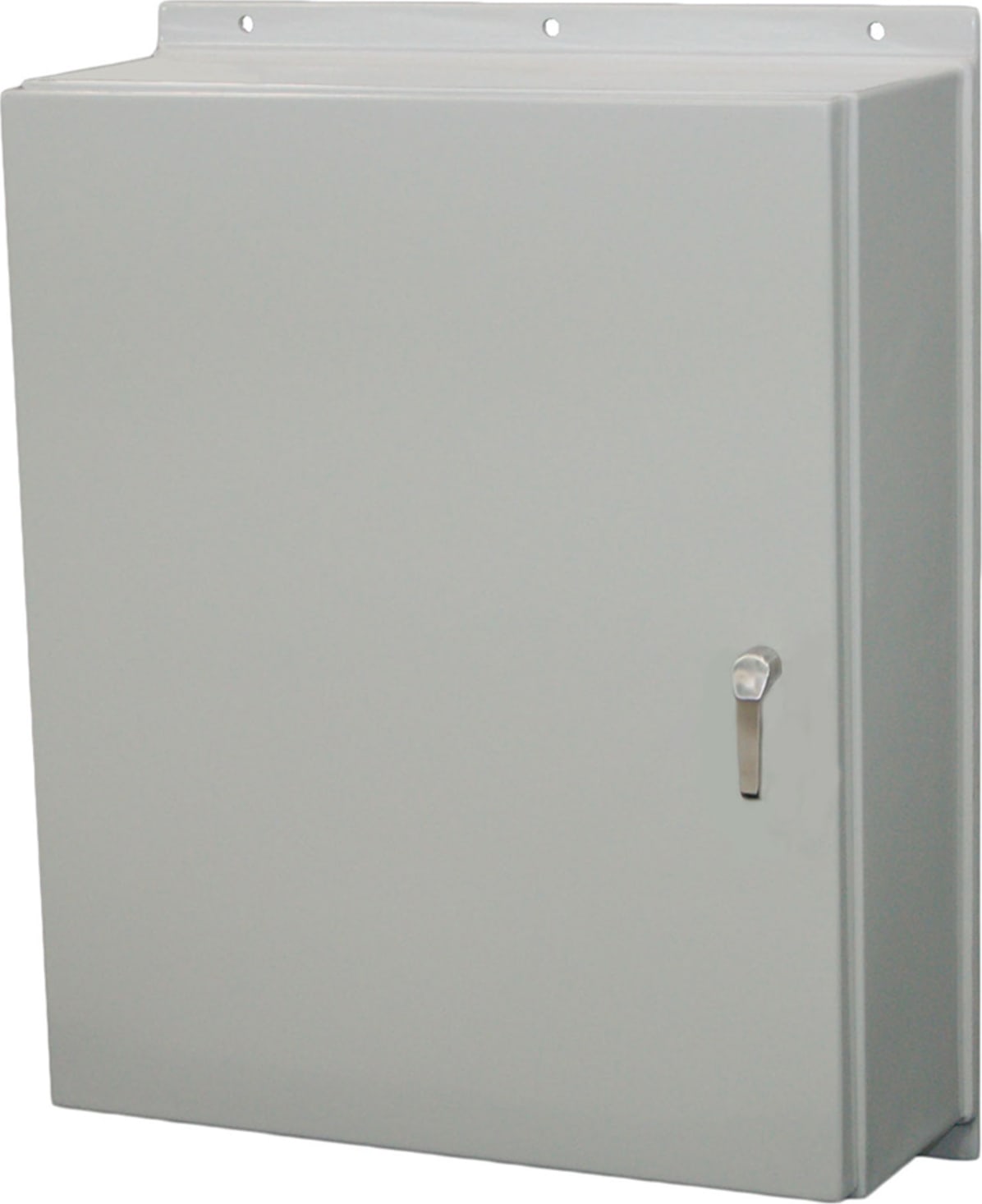 Allied Moulded AM363016L3PT 36" x 30" x 16" Wall Mount Fiberglass Enclosure