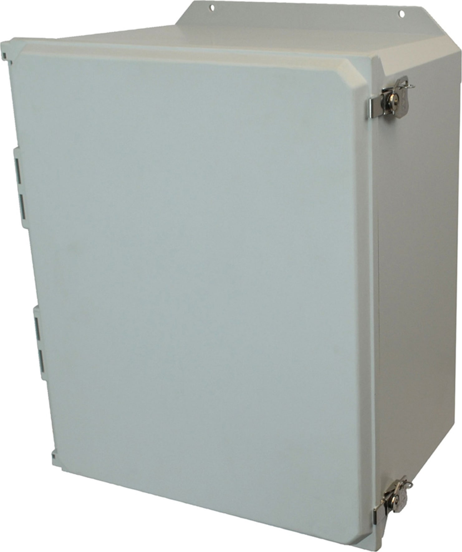 Allied Moulded AMU2060TF 20x16x10 NEMA 4X Fiberglass Enclosure