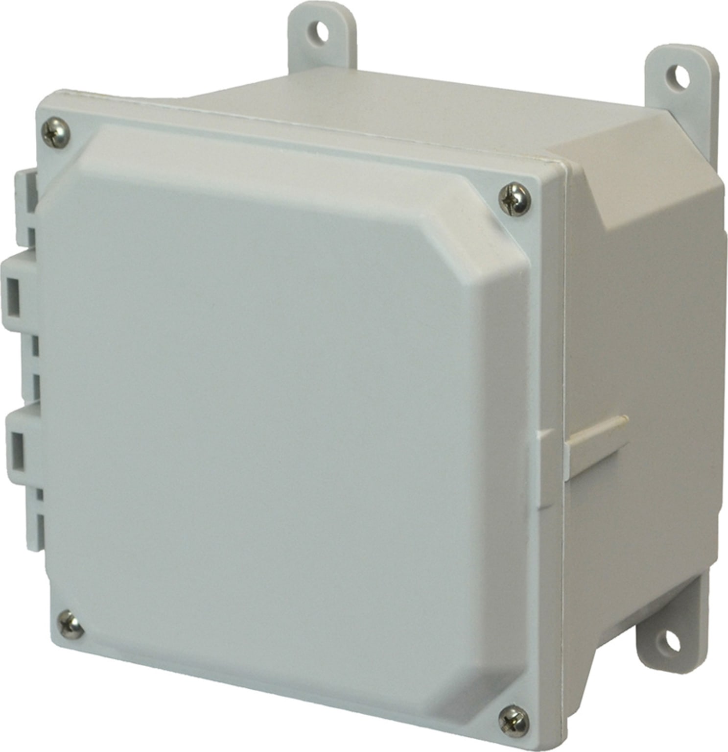 Allied Moulded AMU664 Lift-Off 4-Screw Solid/Opaque Cover Wall Mount Enclosure Assembly