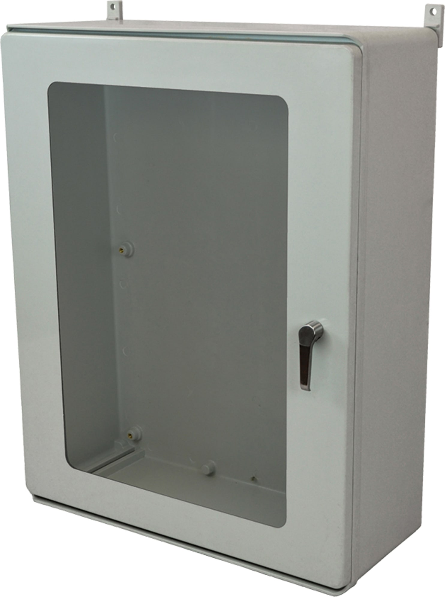 Allied Moulded AMXL403212L3PTW 40" x 32" x 12" Fiberglass Enclosure