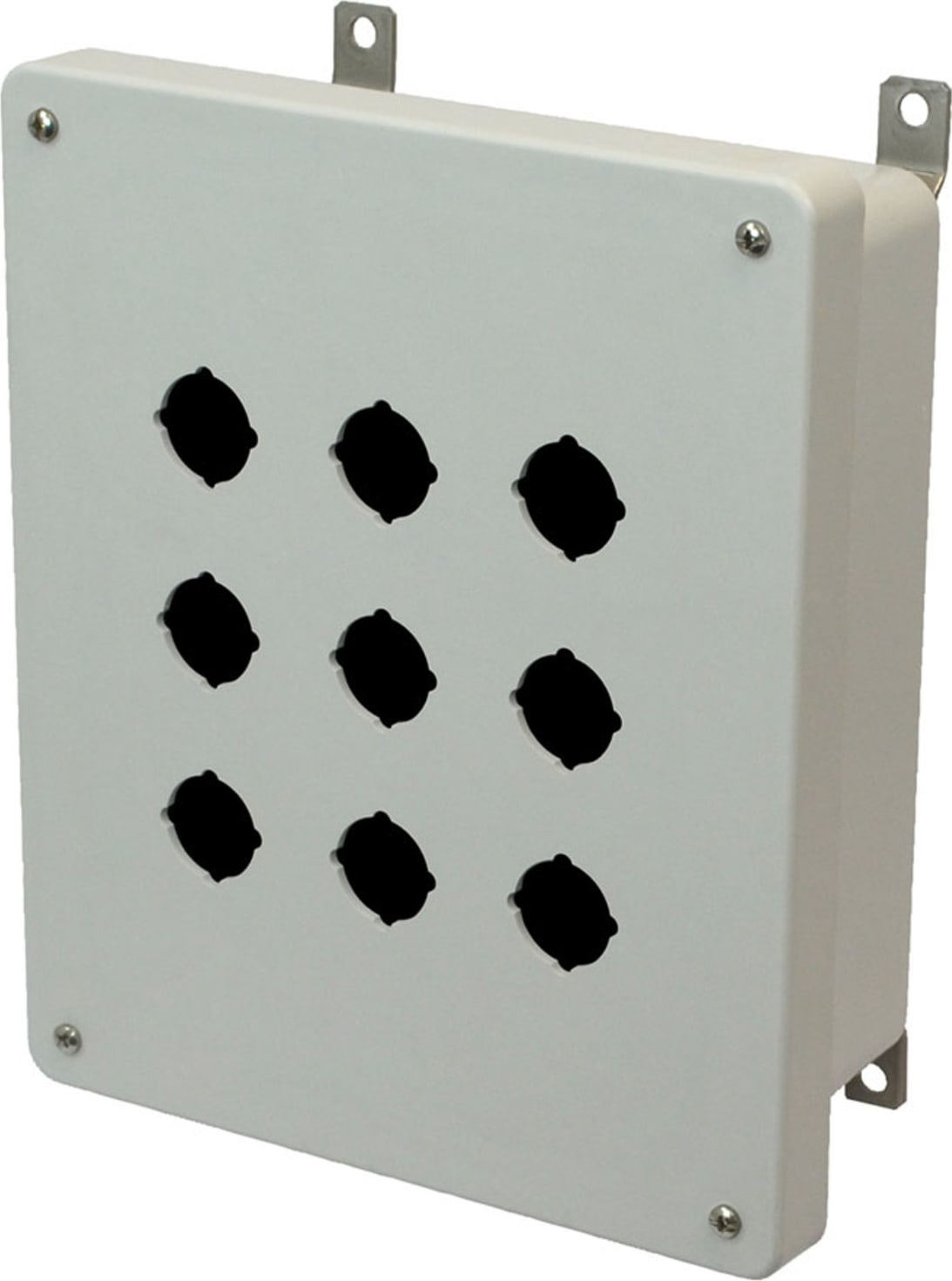 Allied Moulded AM1084P9 Lift-Off 4-Screw Solid/Opaque Cover (30.5 mm PB Hole Size) 