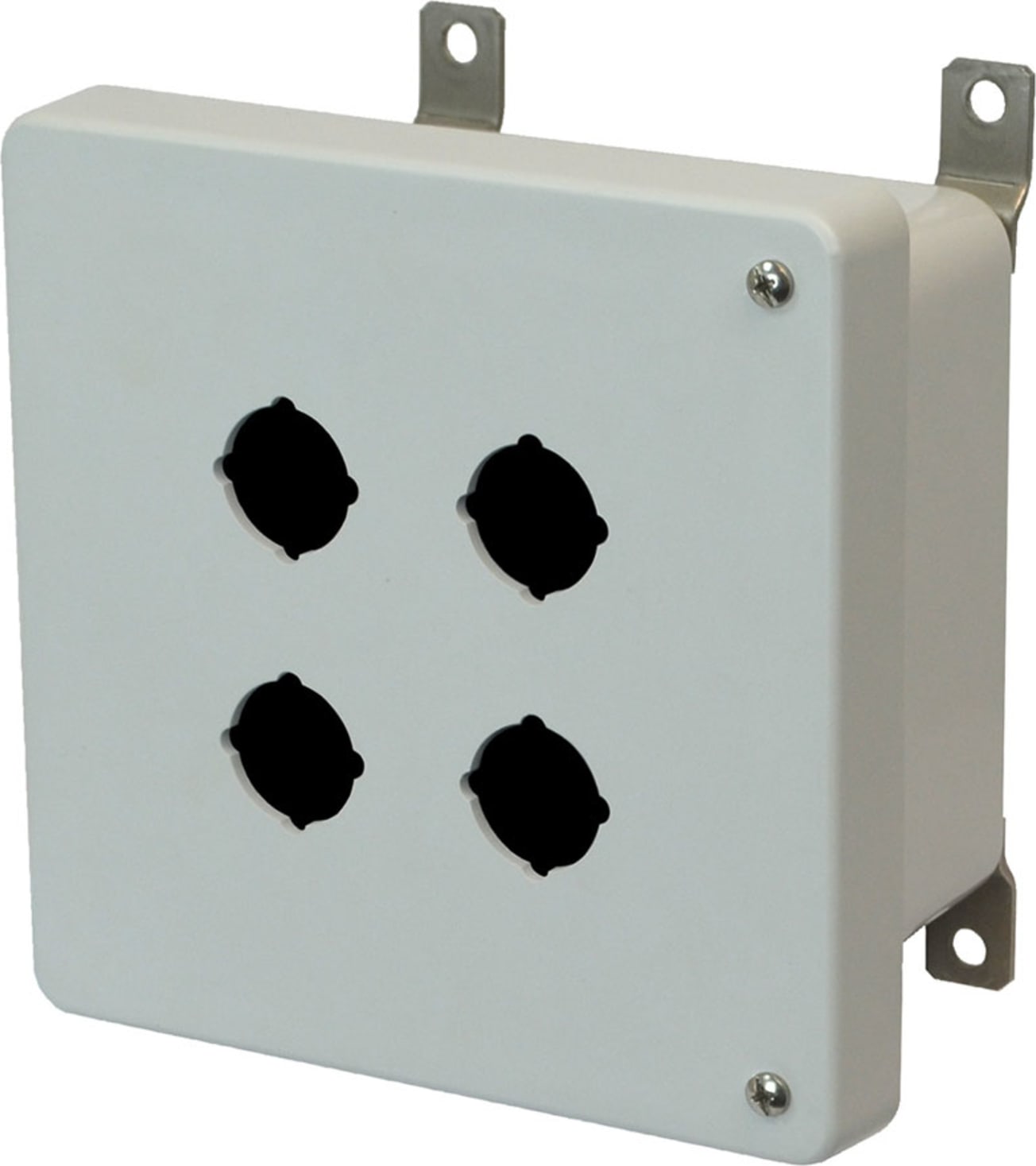 Allied Moulded AM664HP4 Lift-Off 4-Screw Solid/Opaque Cover (4 x 30.5 mm PB Hole Size)