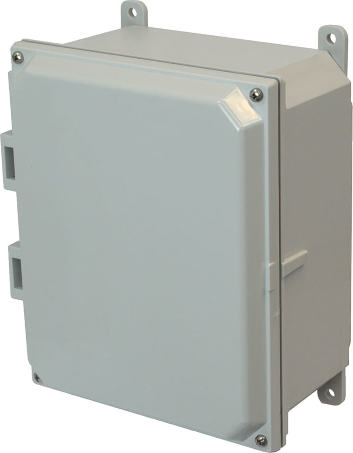 Allied Moulded AMP1084 NEMA 4X and 6P Polycarbonate Enclosure - 10x8x4