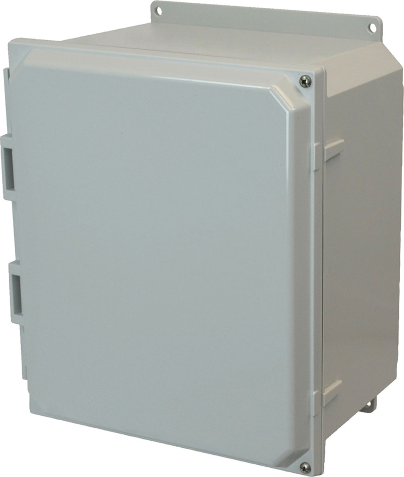 Allied Moulded AMP1426HF Hinged 2-Screw Solid/Opaque Cover Wall Mount Enclosure Assembly