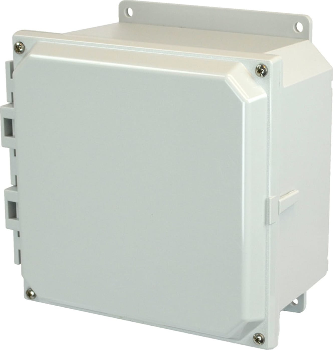 Allied Moulded AMP884F Lift-Off 4-Screw Solid/Opaque Cover Mounting Flanges