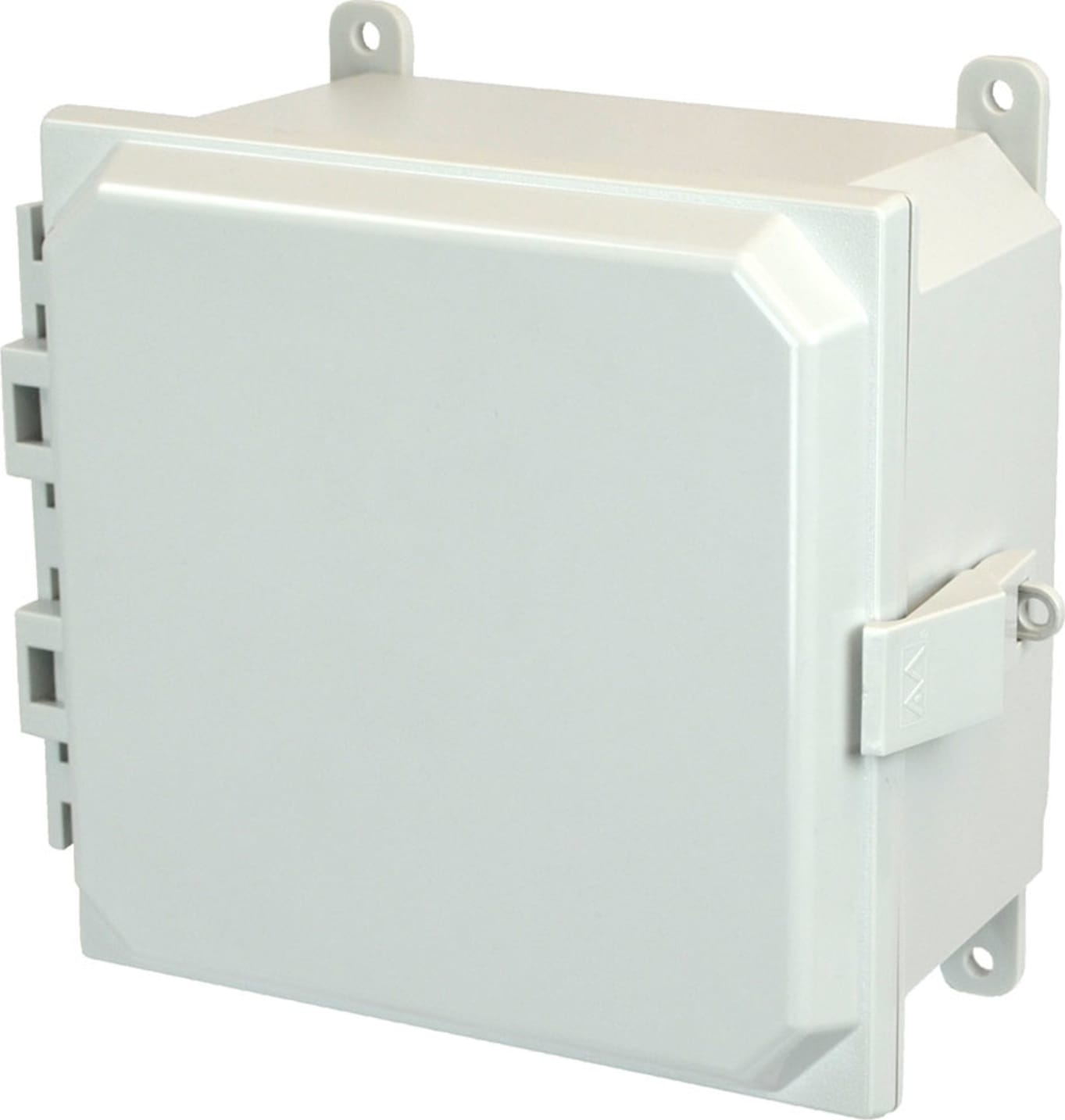 Allied Moulded AMP884NL Nonmetal Snap Latch Hinged Solid/Opaque Cover