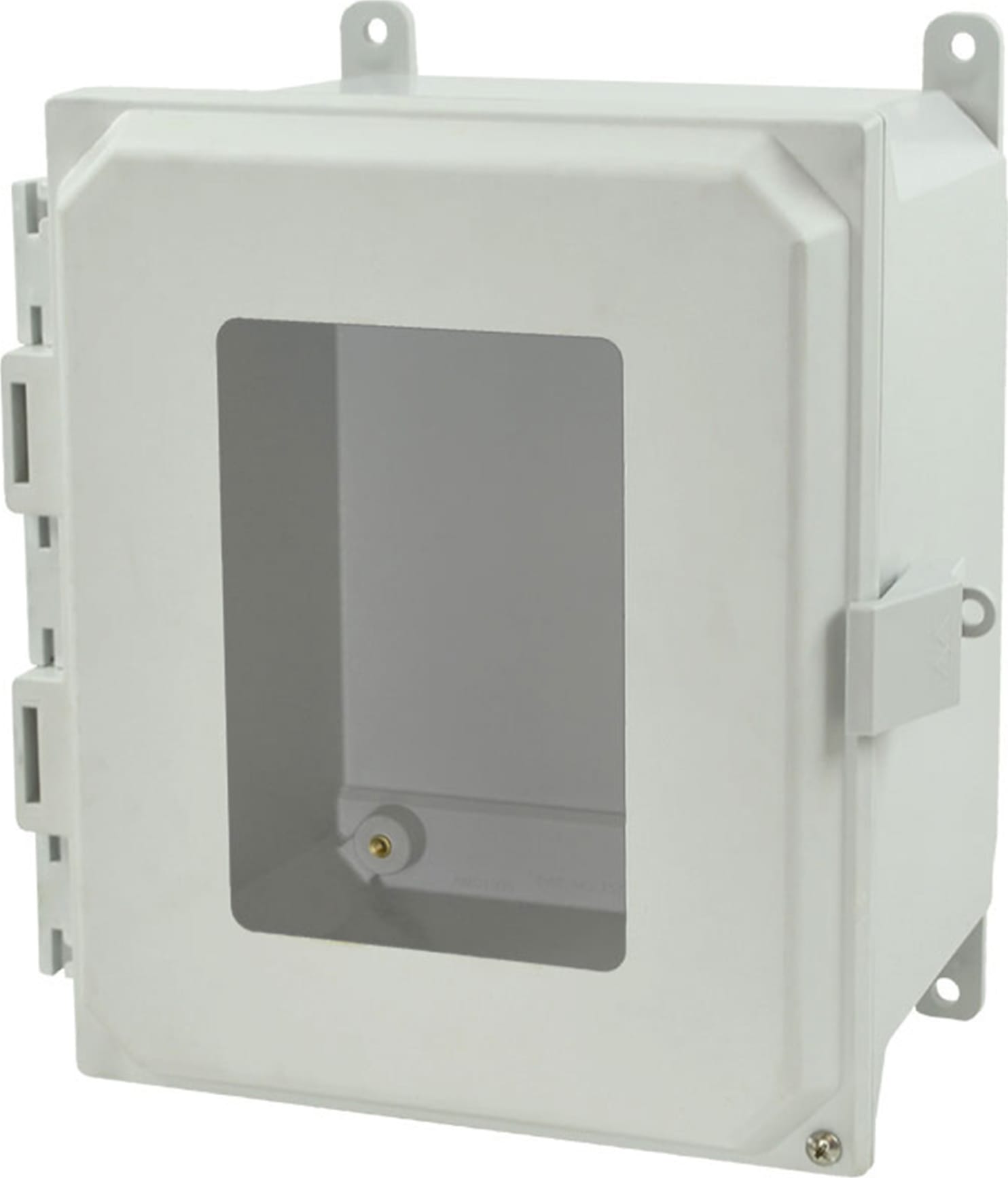 Allied Moulded AMU108 Nonmetal Feet Fastened Opaque with Viewing Window