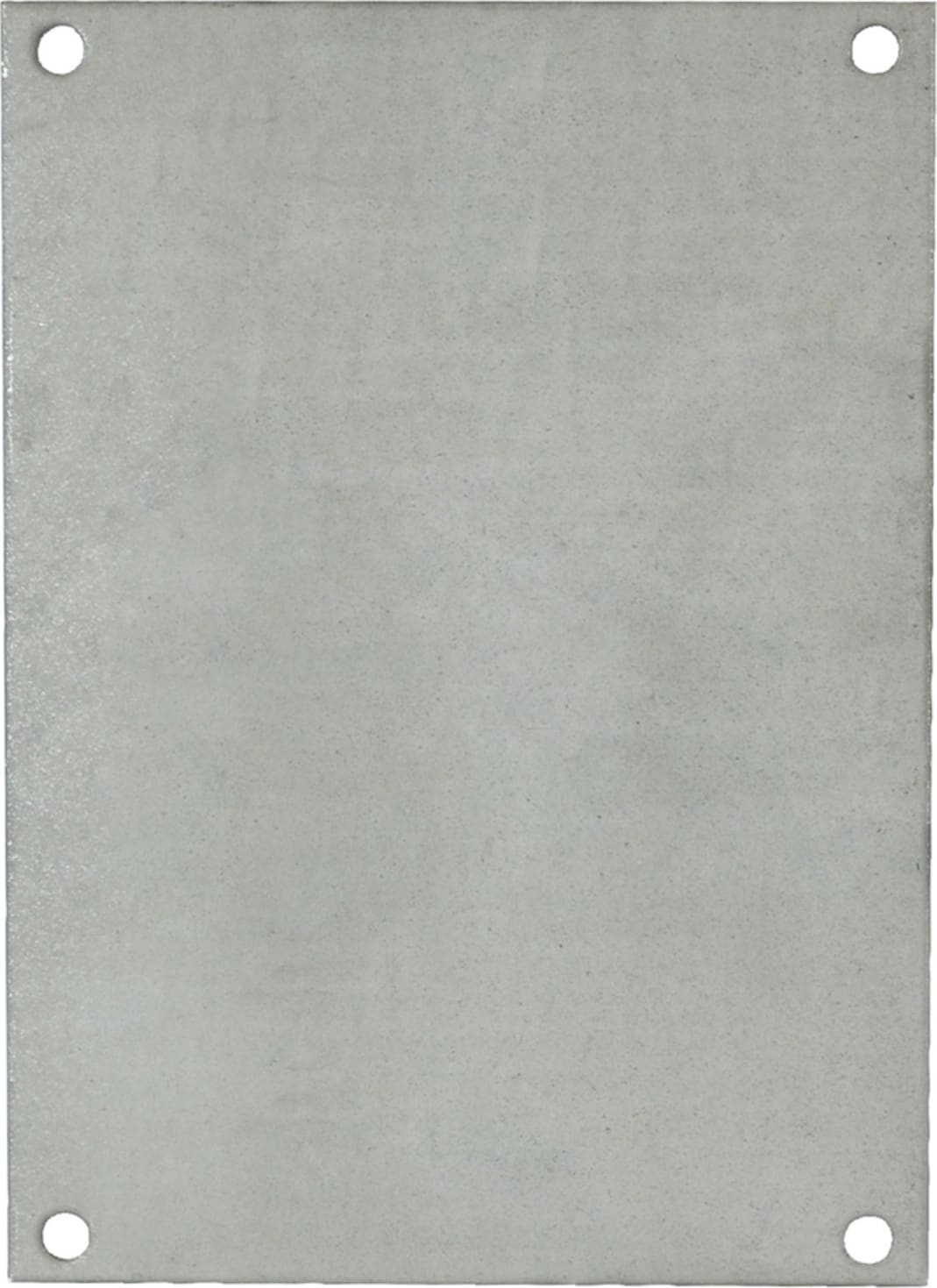 Allied Moulded PG86 Galvannealed Steel Enclosure Back Panel for AM864