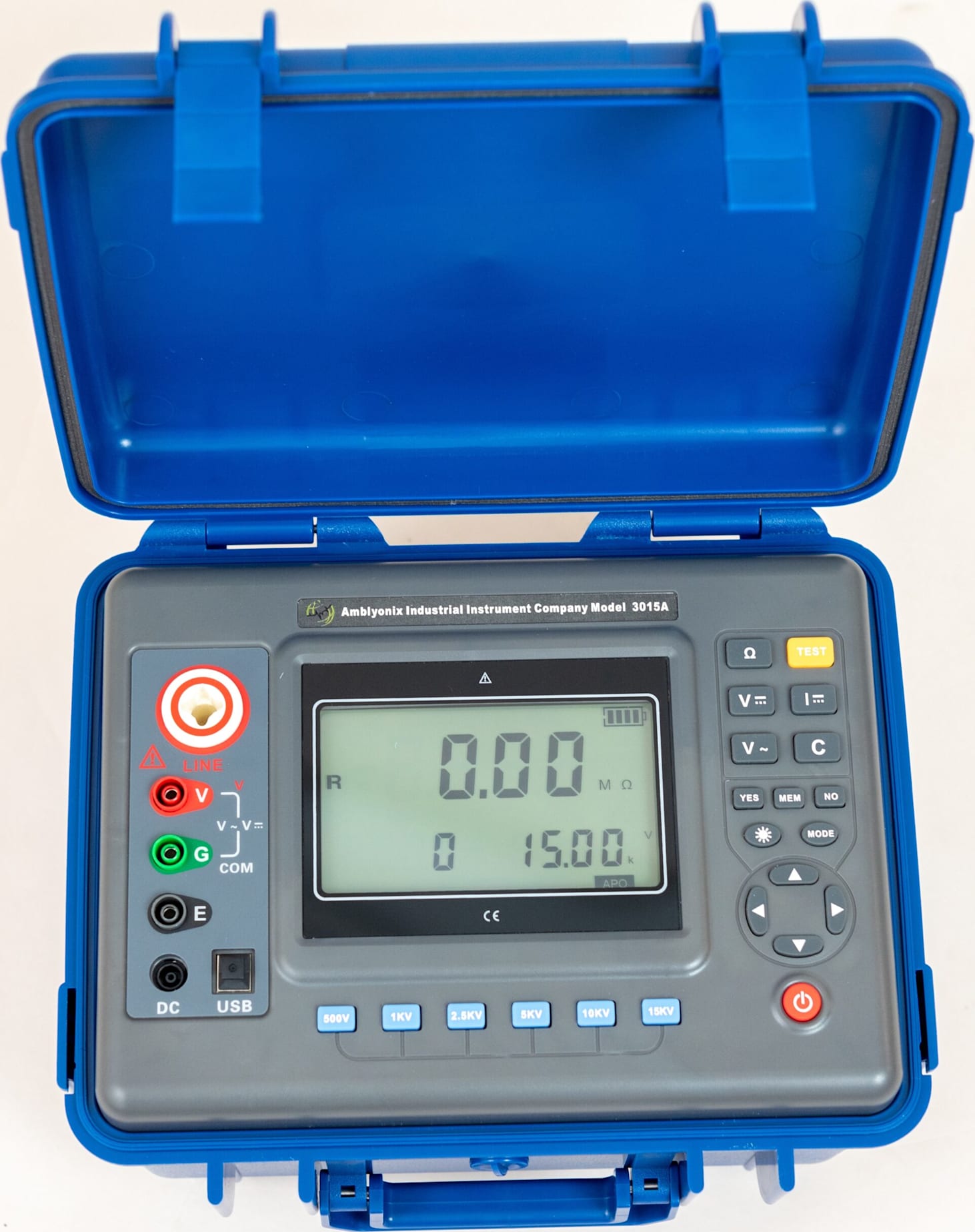 Amblyonix 3015A - Megohmmeter, 15 kV