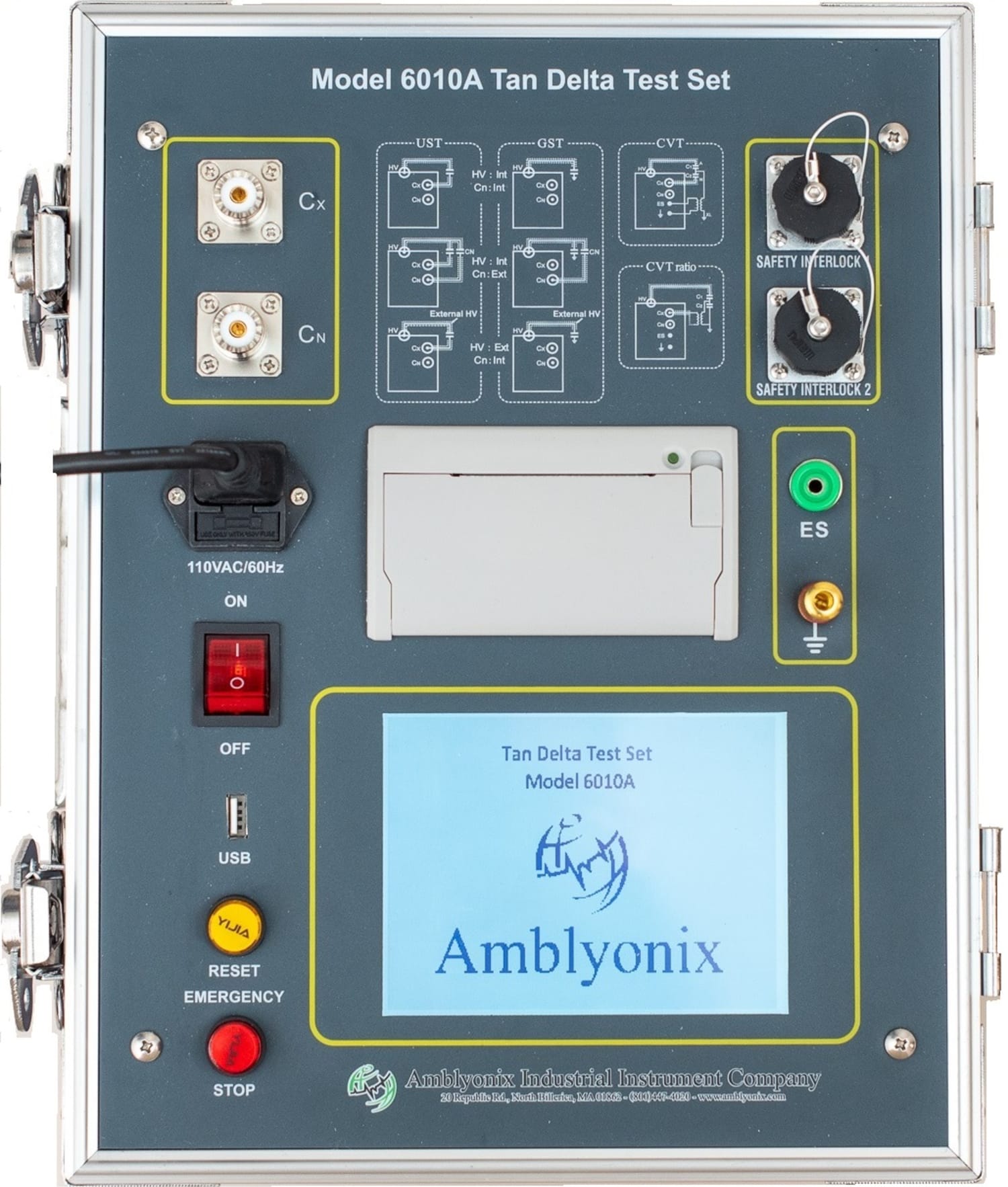 Amblyonix 6010A - Capacitance and Tan-Delta Testing Set