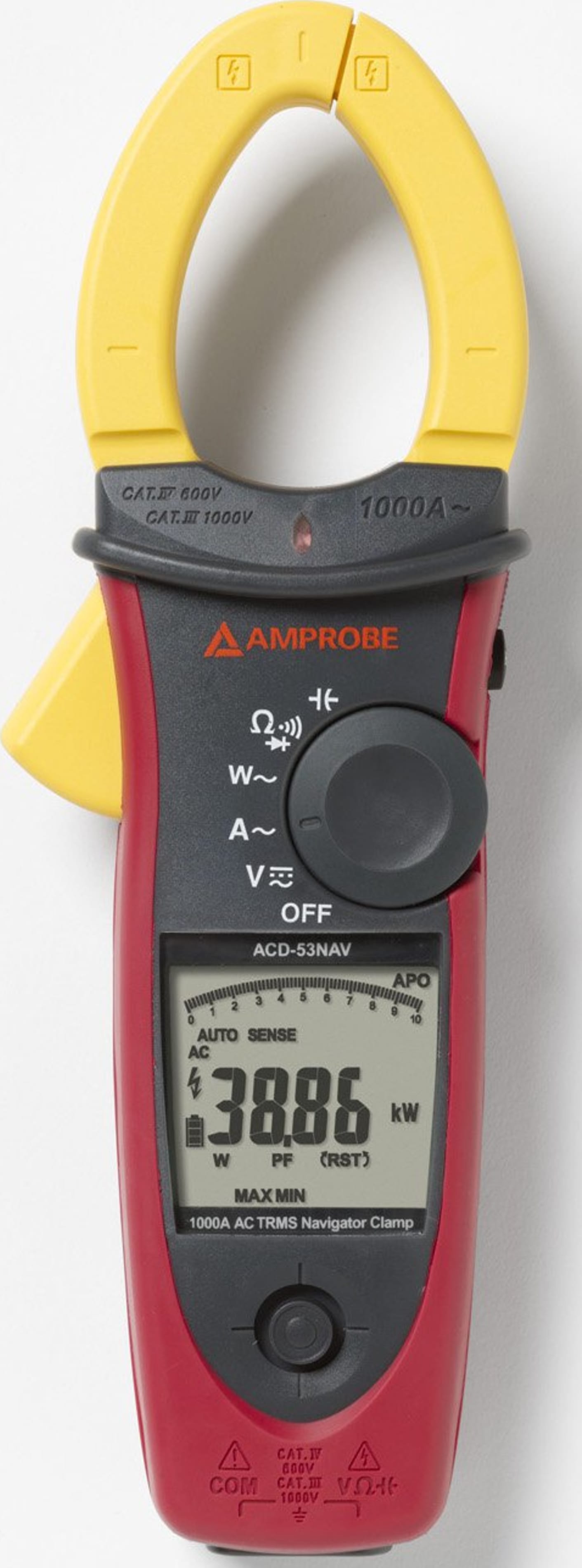 Amprobe ACD-53NAV 1000A AC TRMS Navigator Clamp