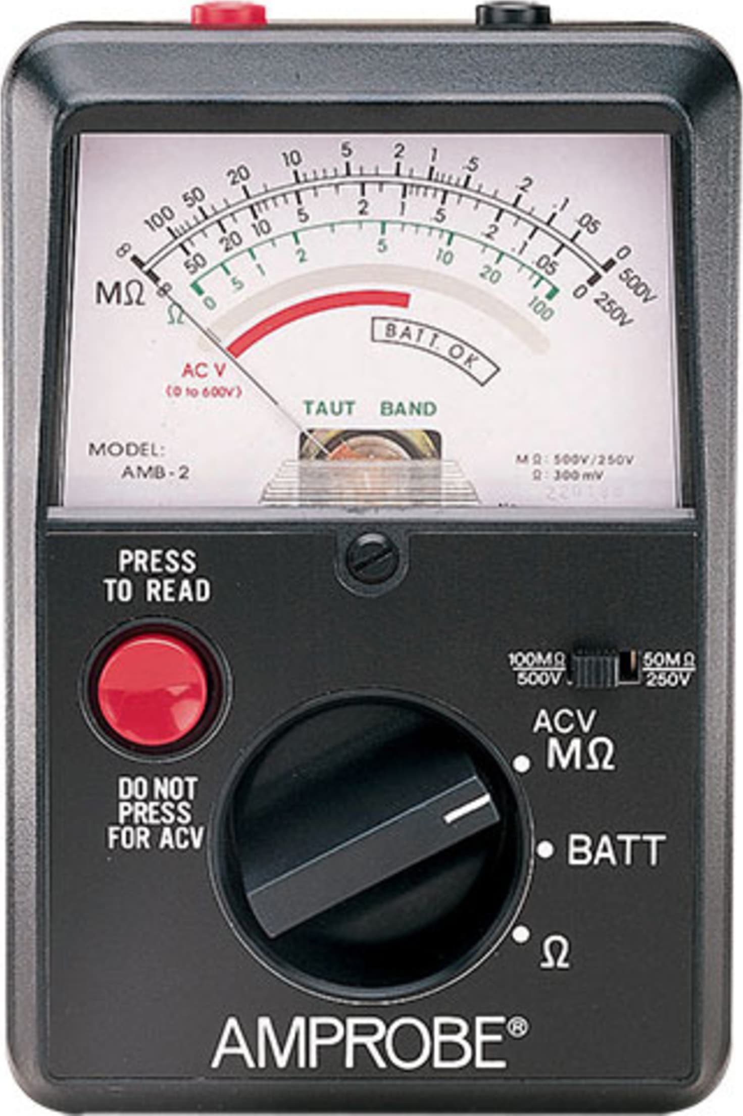 Amprobe AMB-2 Analog Megohmmeter - Insulation Tester