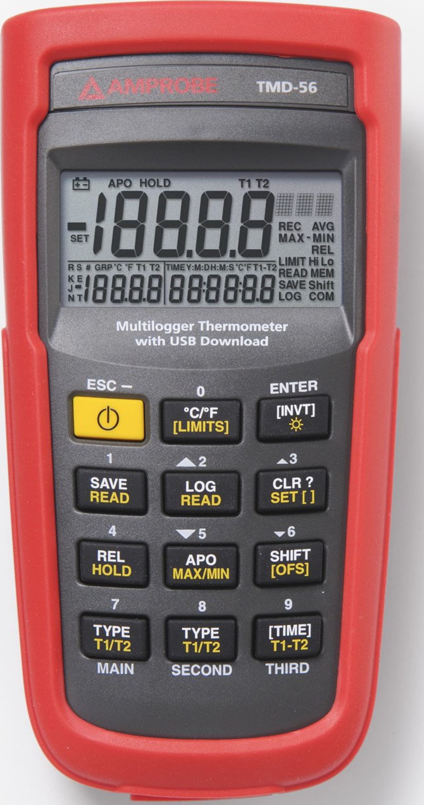 Amprobe TMD-56 Multi-logging Digital Thermometer