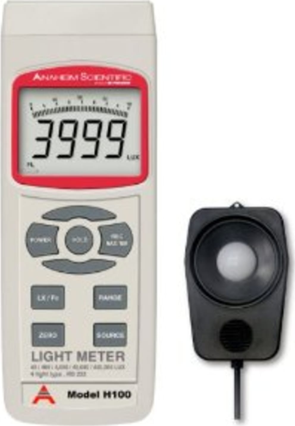 Anaheim Scientific H100 - Wide Range Light Meter