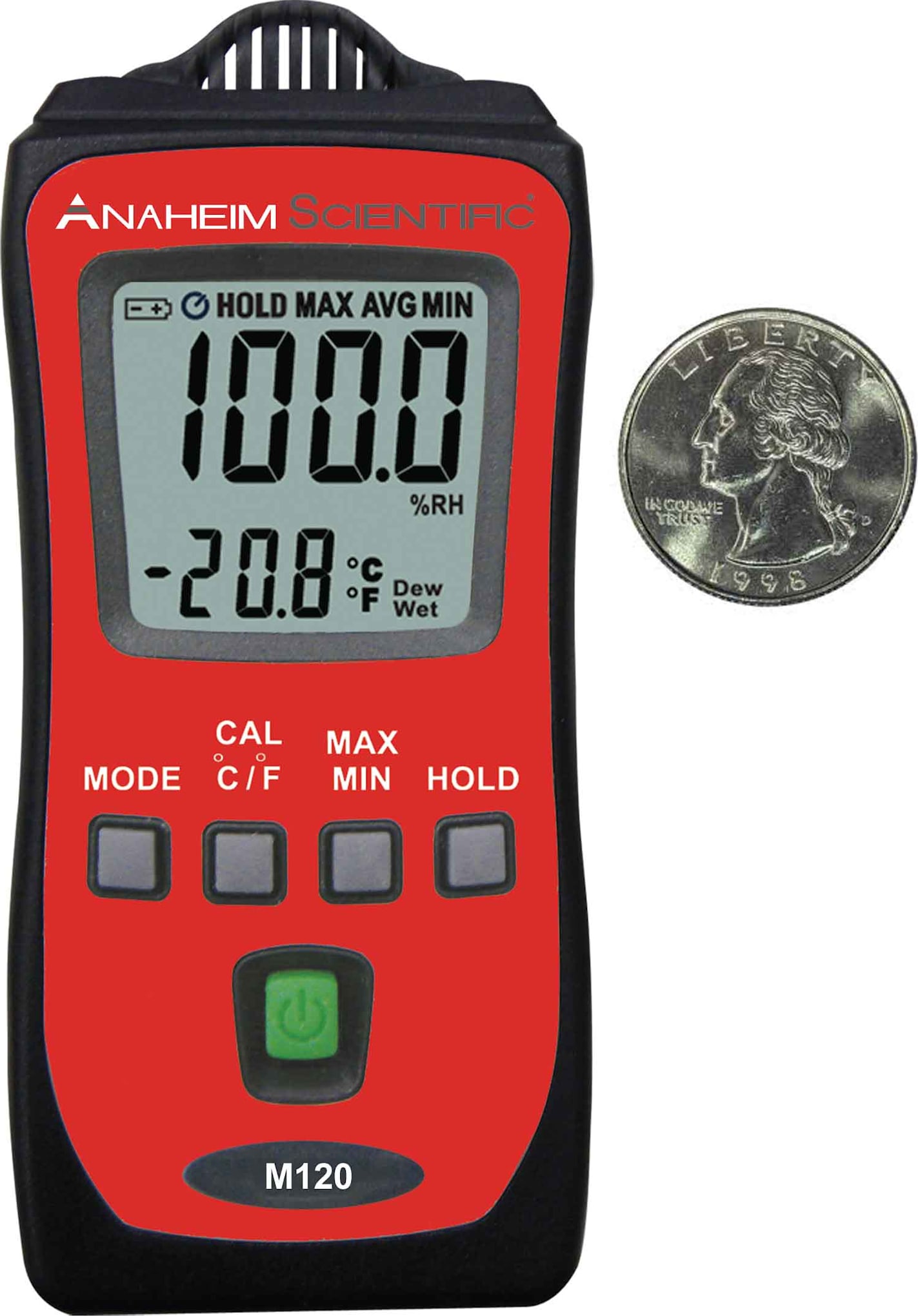 Anaheim M120 Mini Temperature/Humidity Meter