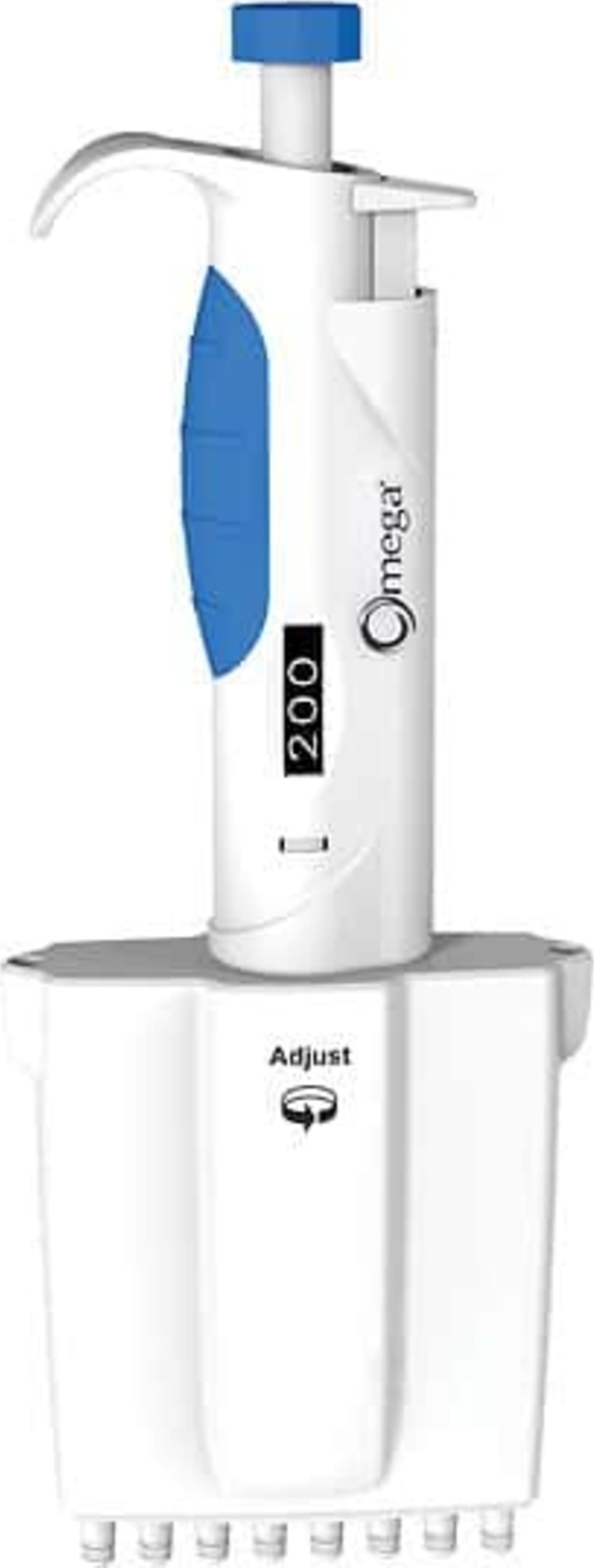 Argos 24501-19 - Omega 8 Channel Mechanical Adjustable-Volume Pipette