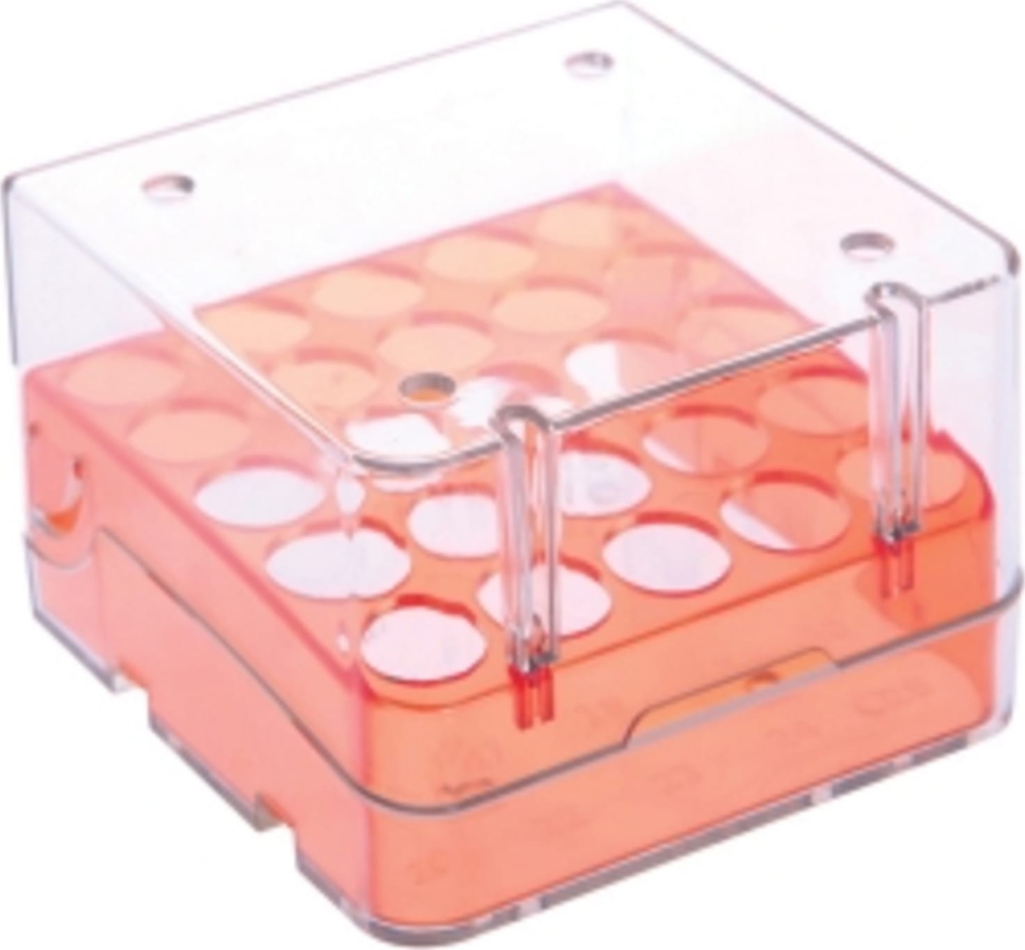 Argos Magne-Box Magnetic Polycarbonate Cryo-Boxes Color Orange