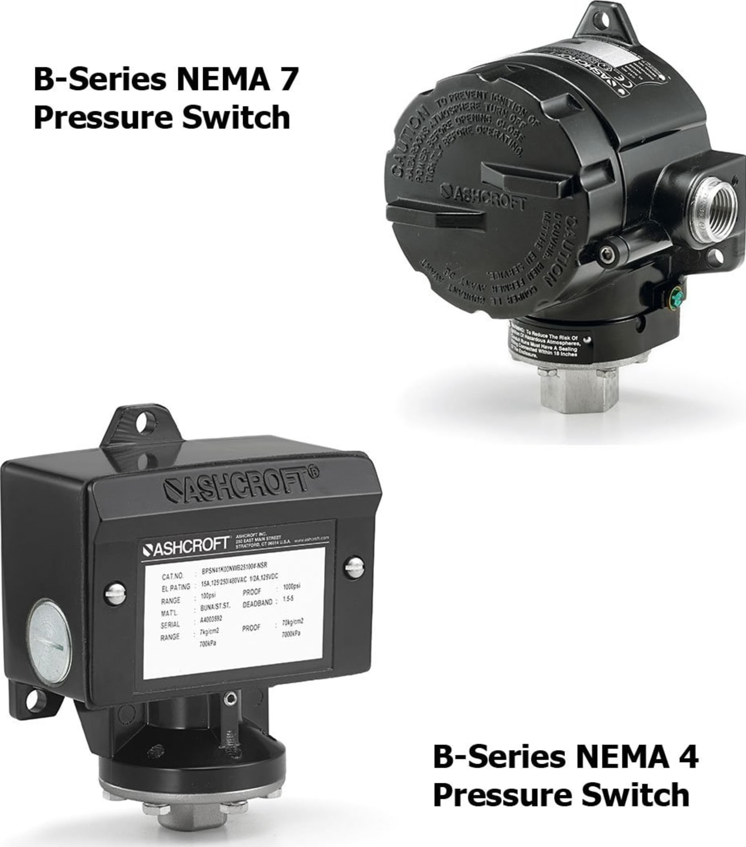 Ashcroft B Series Main Image