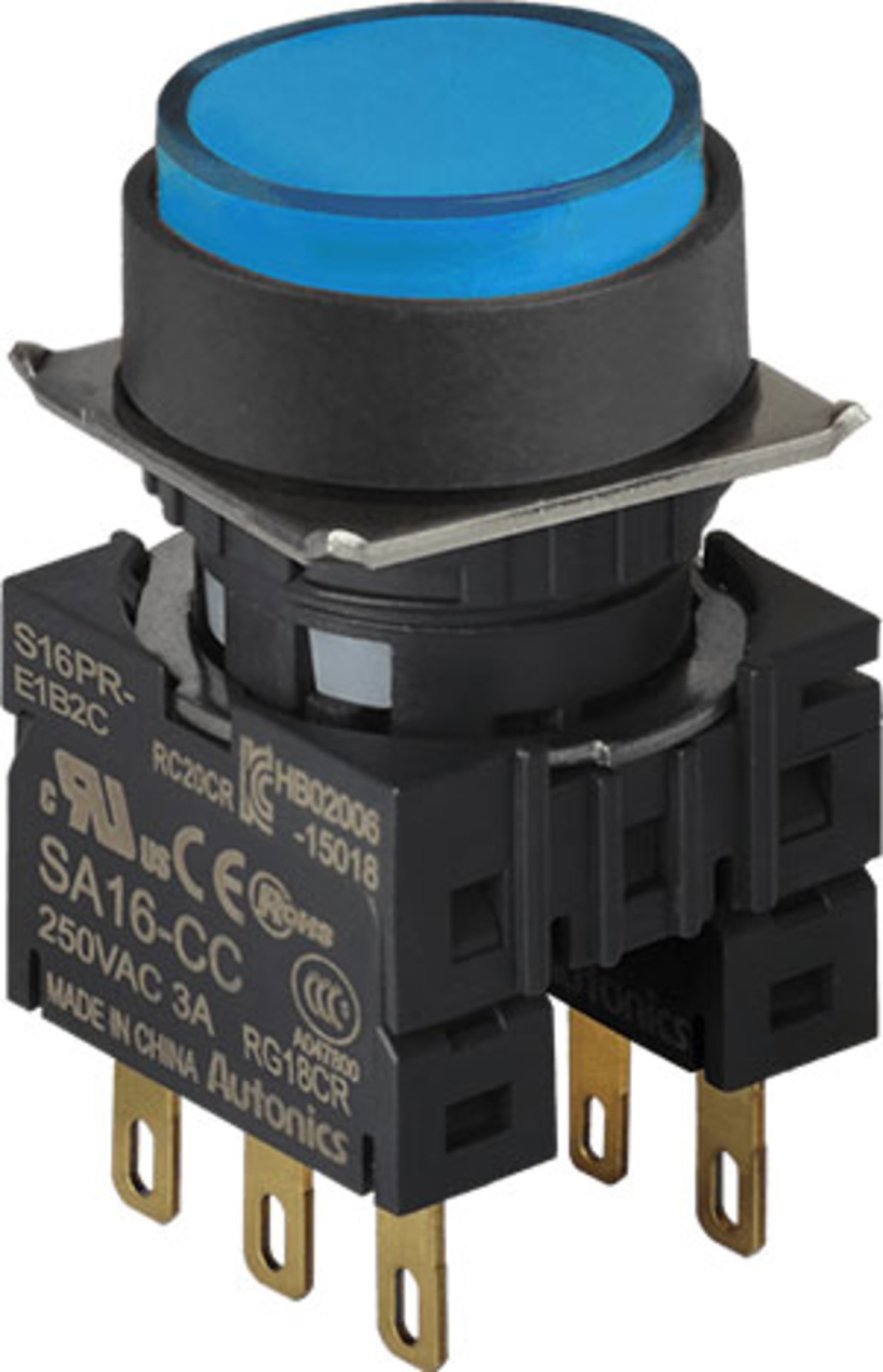 Autonics S16PR Series 16 mm Push Button Switch