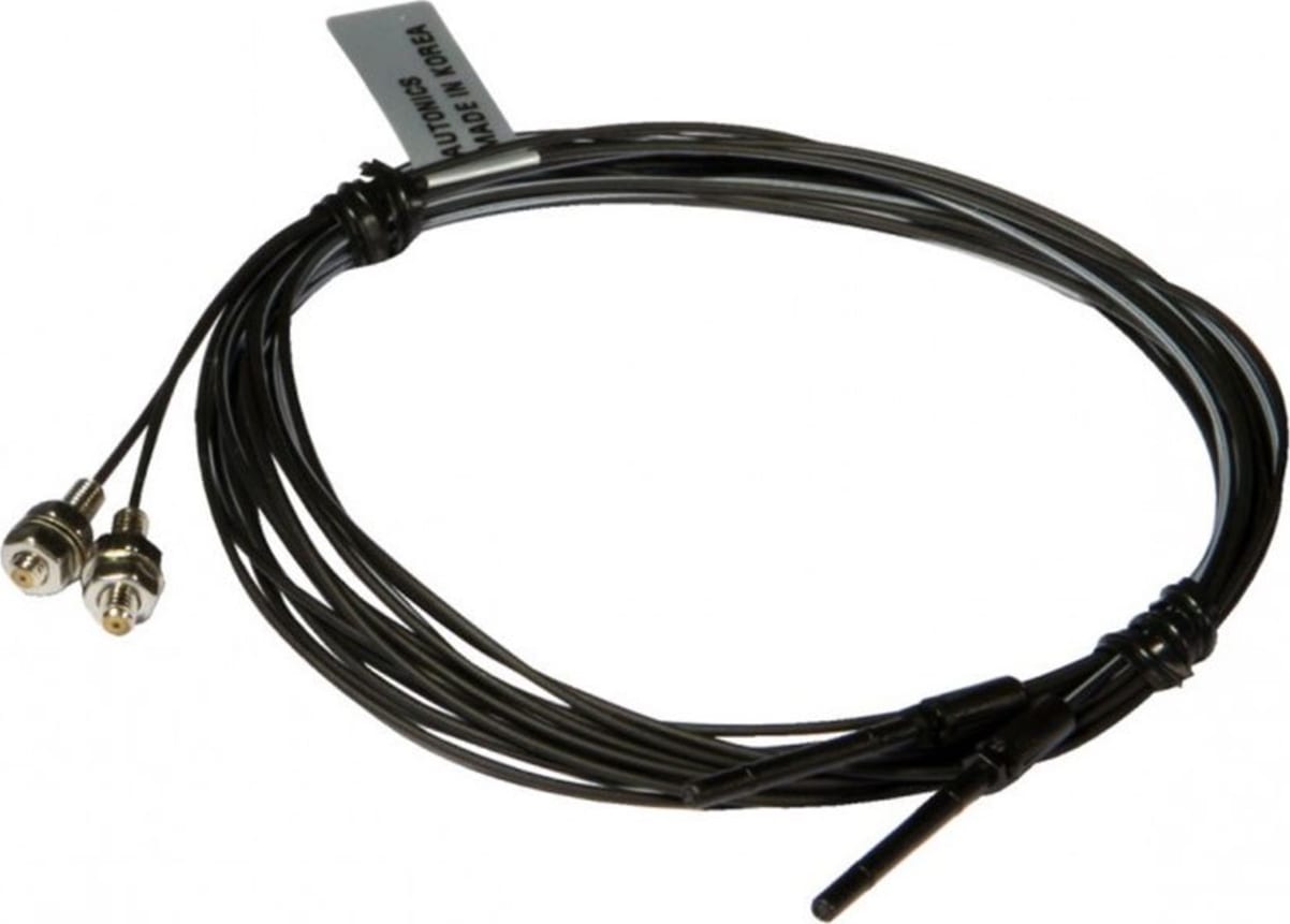 Autonics FT-310-05 Cable, Fiber Optic, Through Beam, 3mm Threaded End, 1m Length